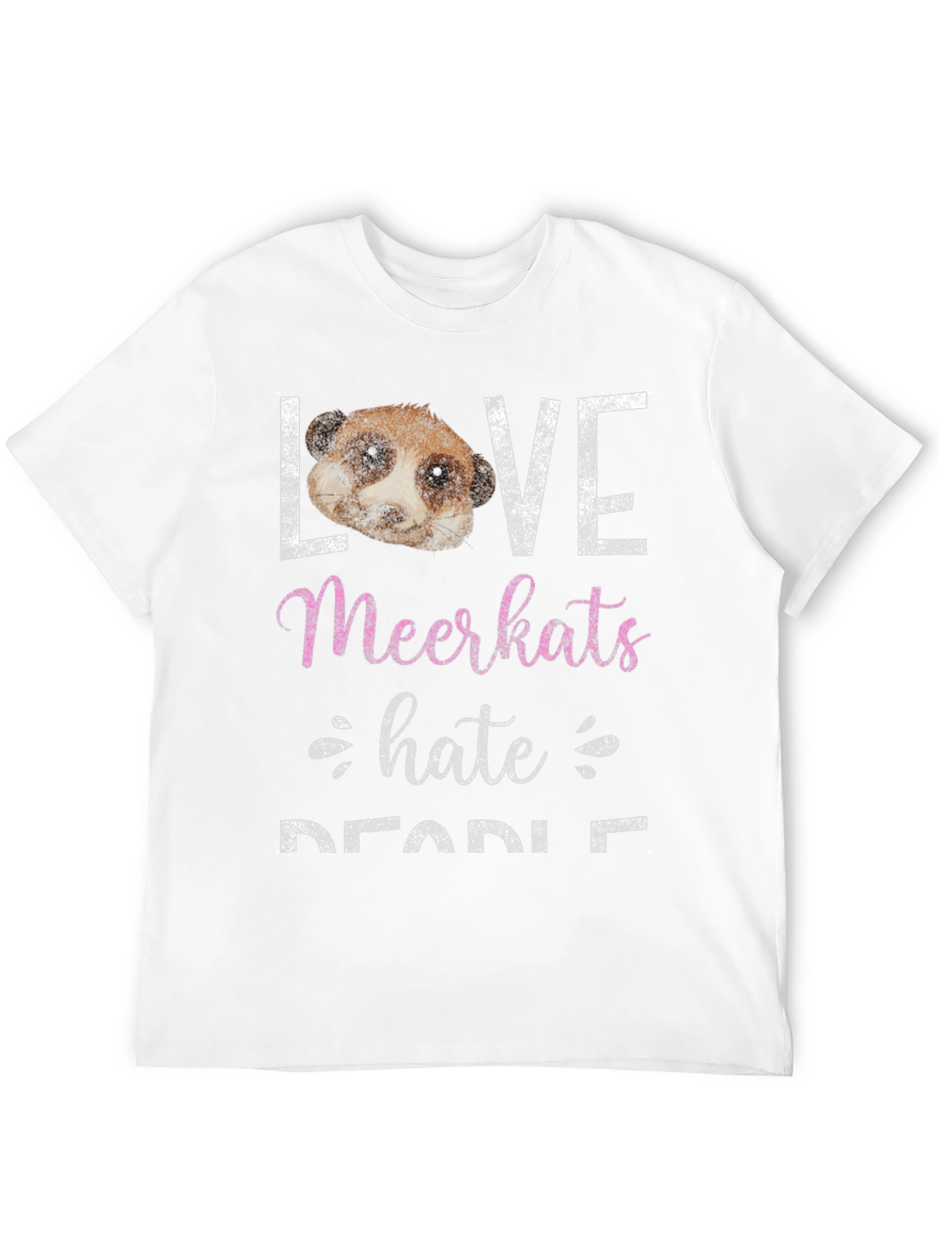 Love Meerkats Hate Safari Tee
