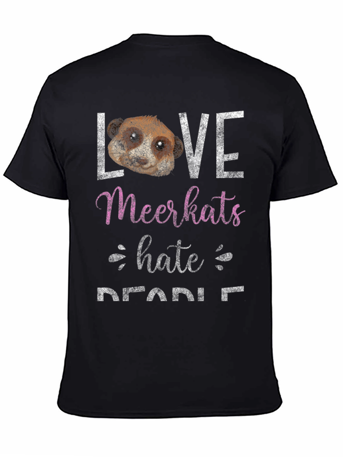 Love Meerkats Hate Safari Tee