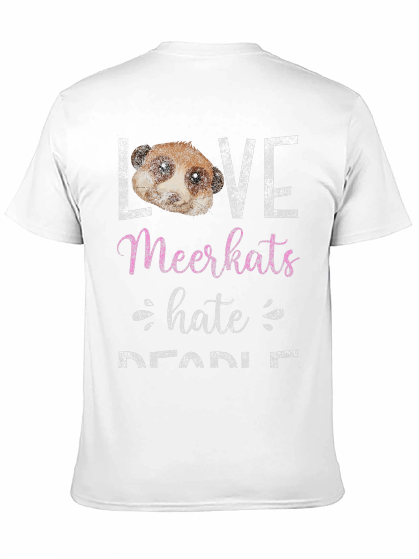 Love Meerkats Hate Safari Tee