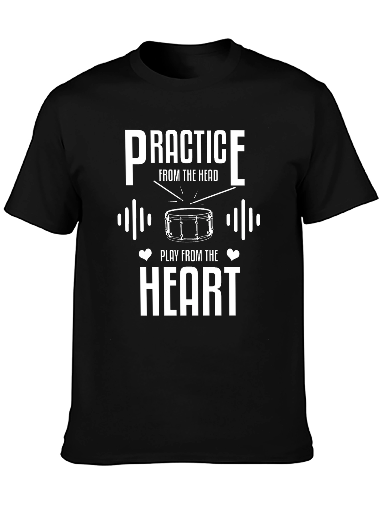 Drummer Practice From the Head T-Shirt