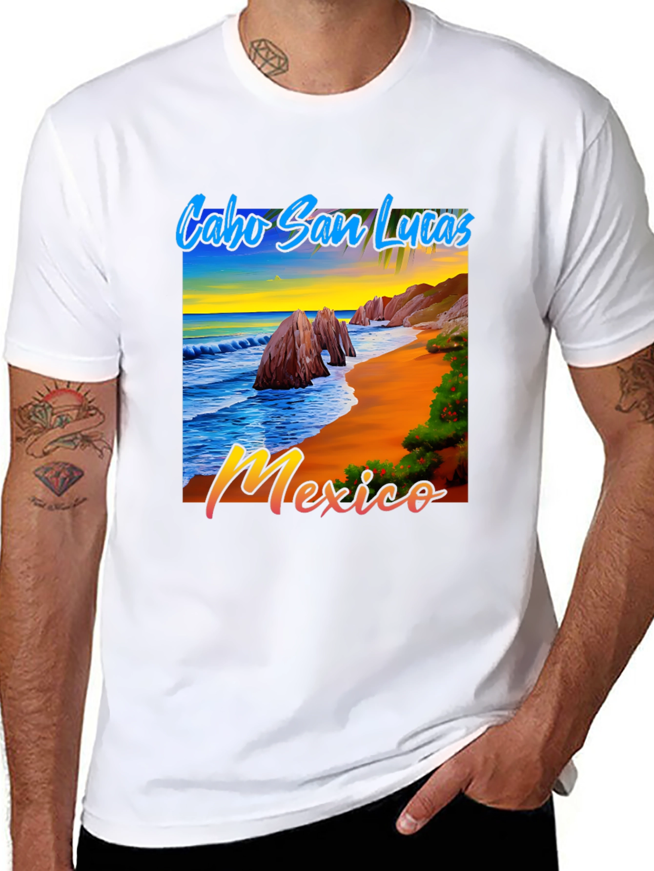 Cabo San Lucas Mexico Graphic Tee
