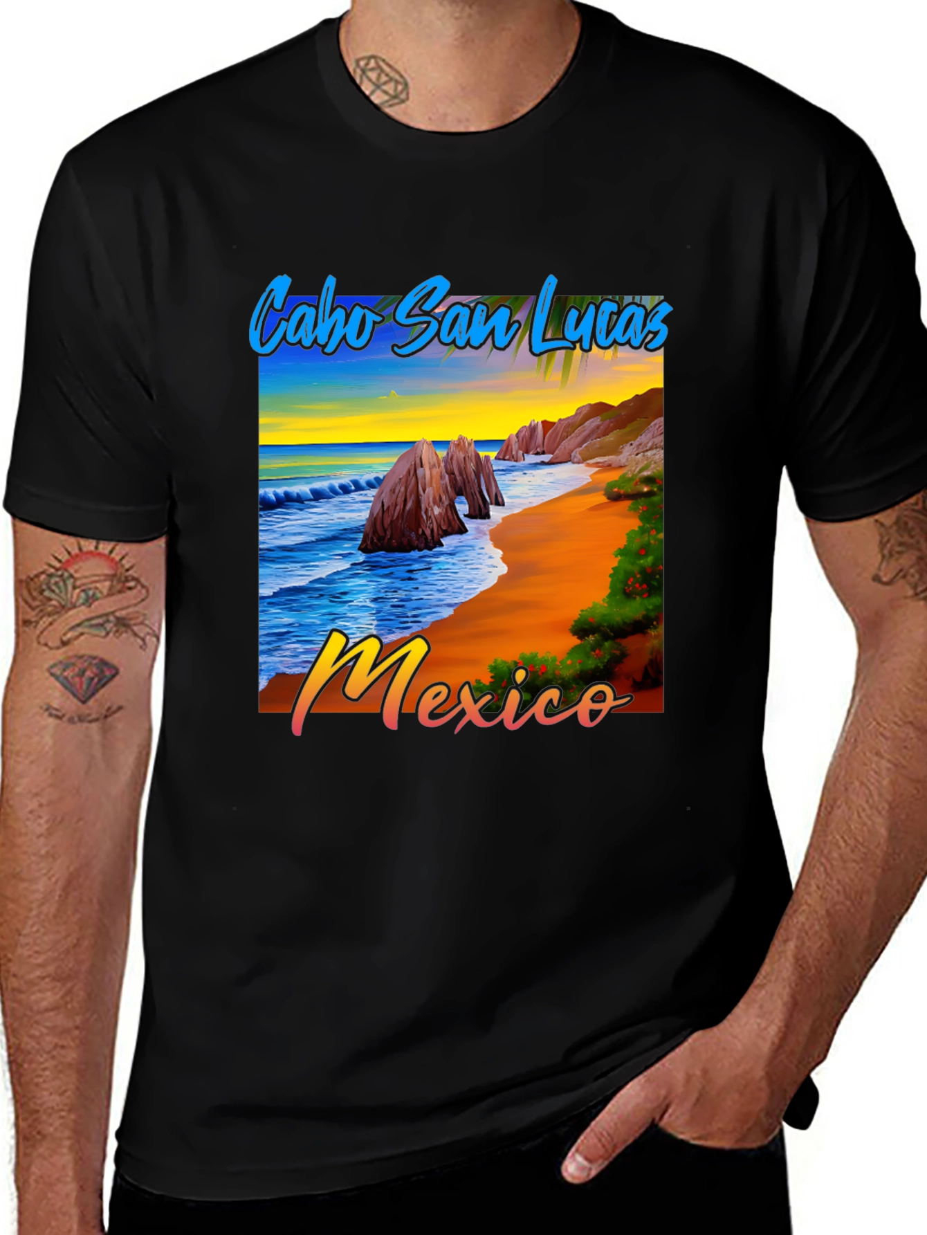 Cabo San Lucas Mexico Graphic Tee