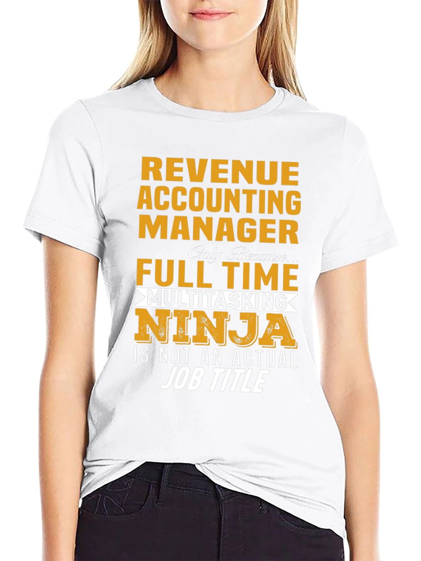 Revenue Accounting Manager Multitasking Ninja T-Shirt