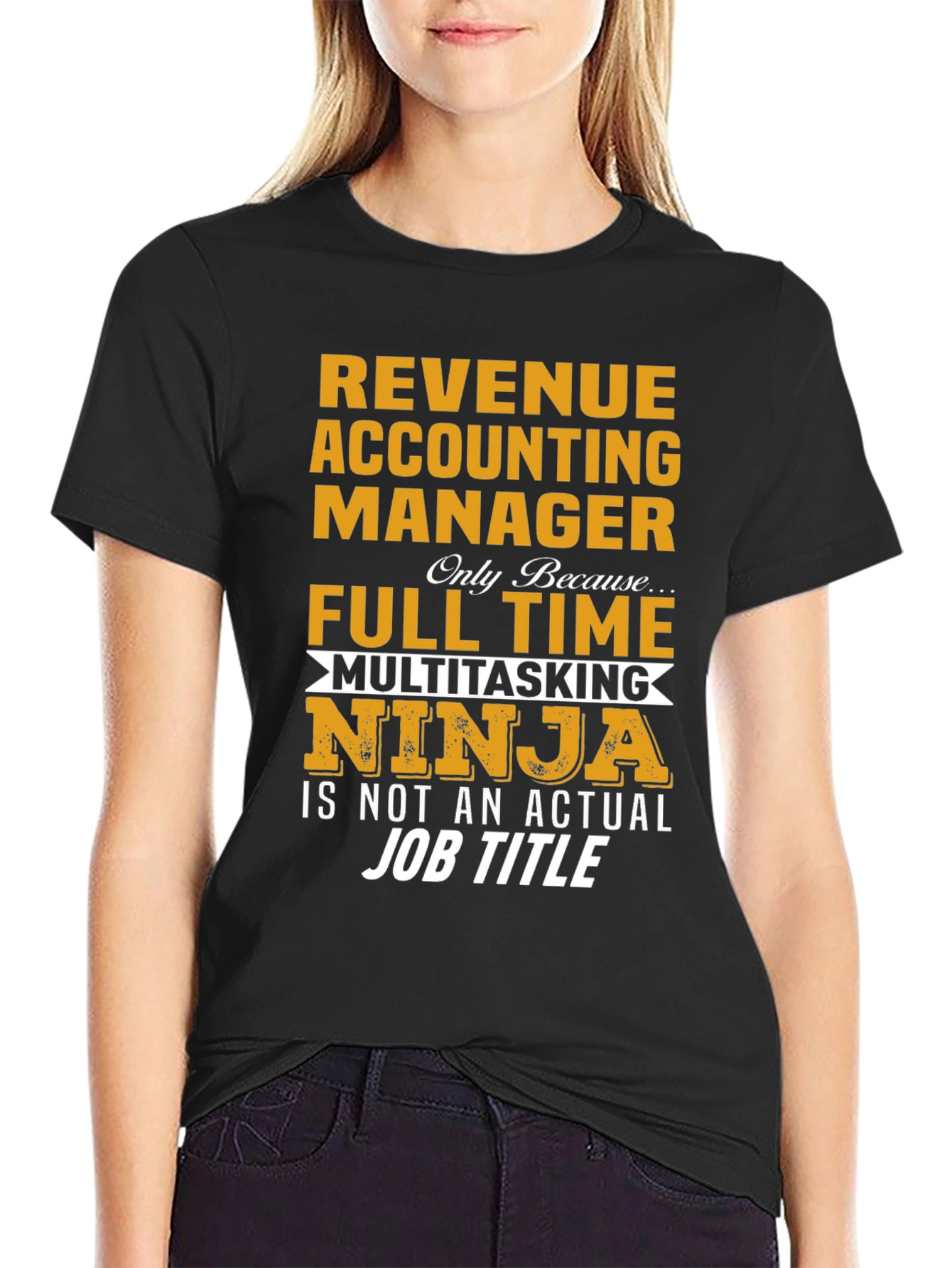 Revenue Accounting Manager Multitasking Ninja T-Shirt