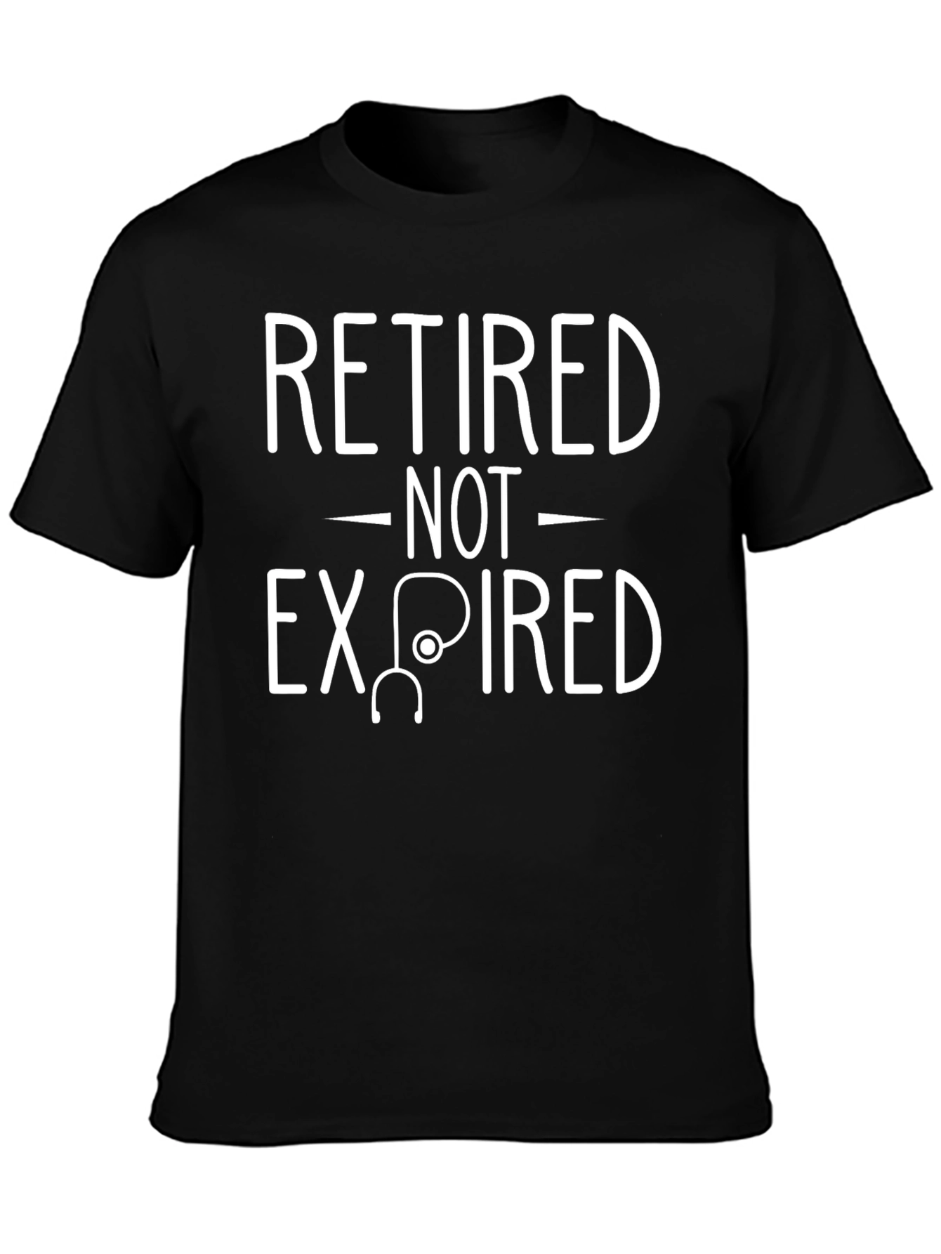 Retired Not Expired Funny T-Shirt