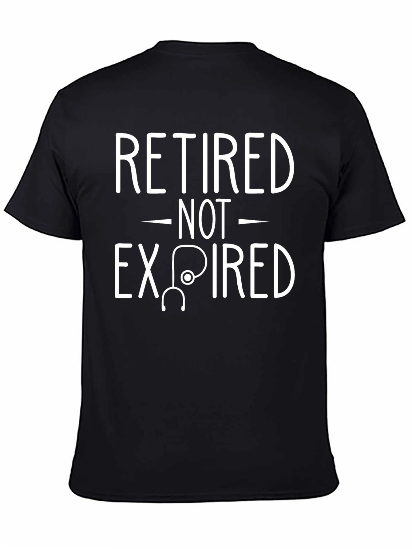 Retired Not Expired Funny T-Shirt