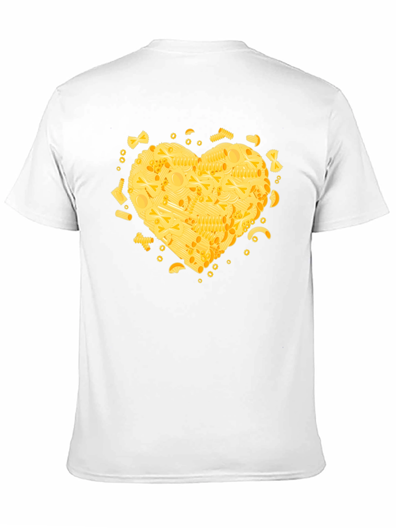 Pasta Heart T-Shirt - Foodie Love Graphic Tee