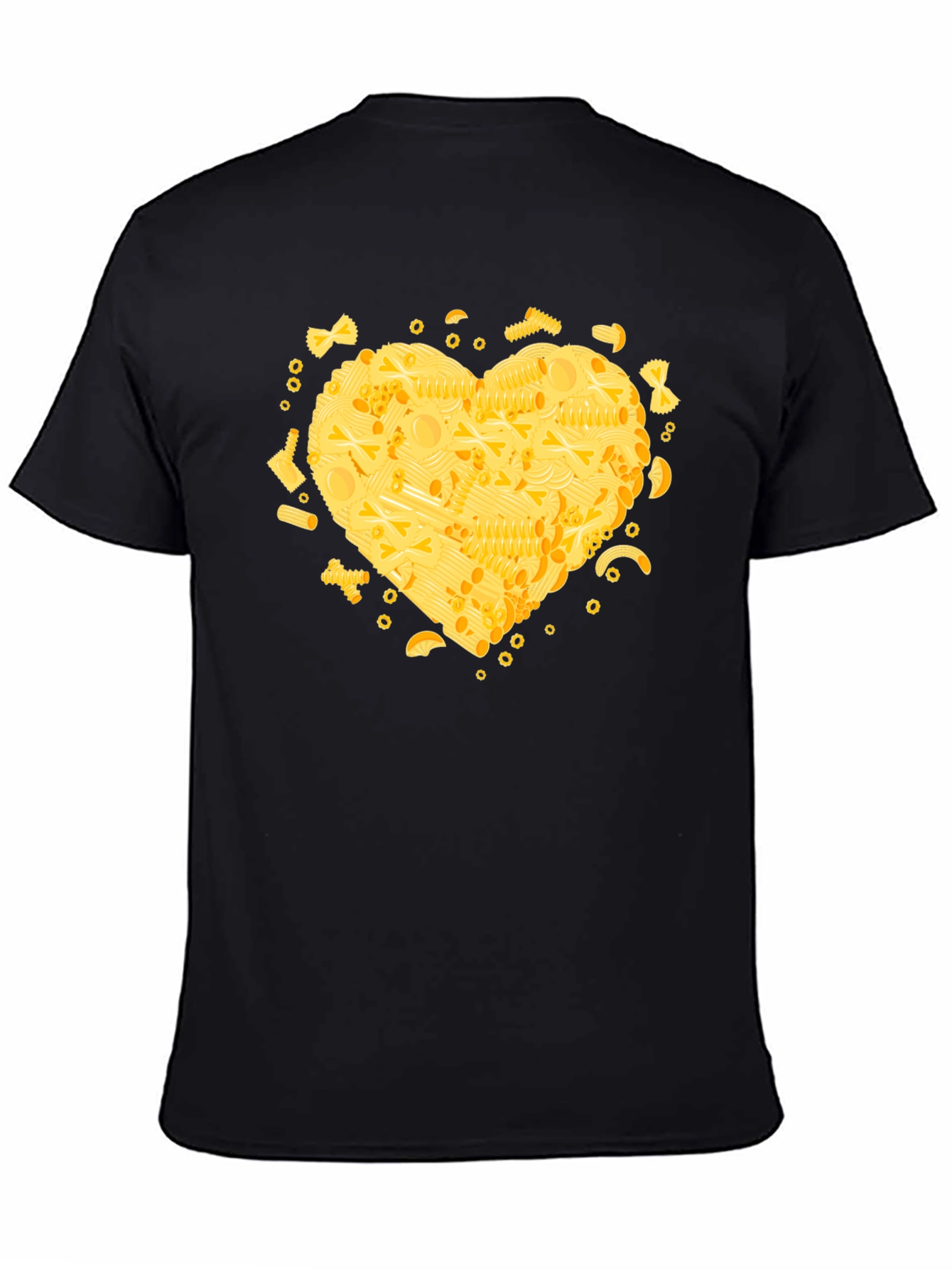 Pasta Heart T-Shirt - Foodie Love Graphic Tee