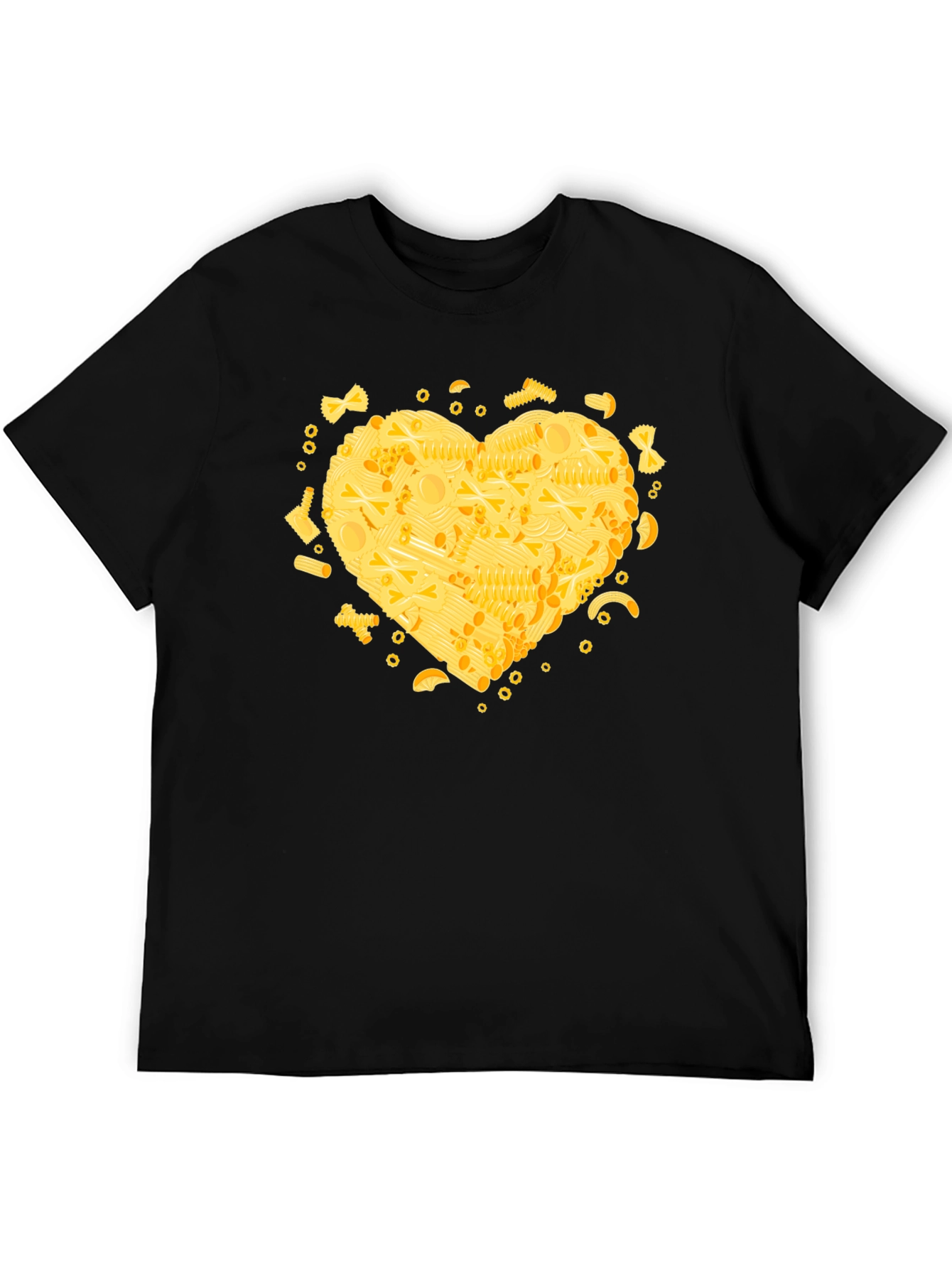 Pasta Heart T-Shirt - Foodie Love Graphic Tee
