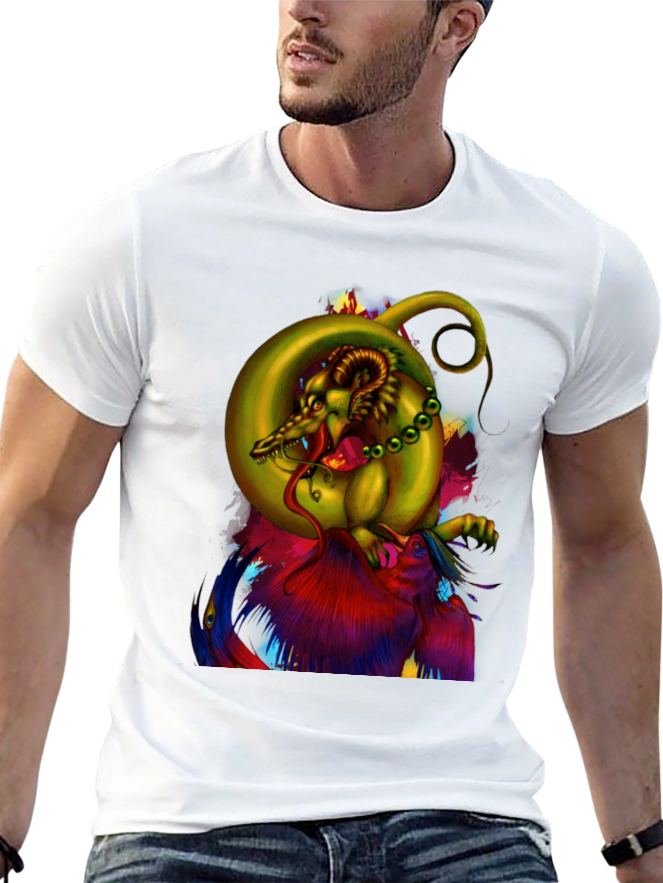 Dragon Serpent Graphic Tee