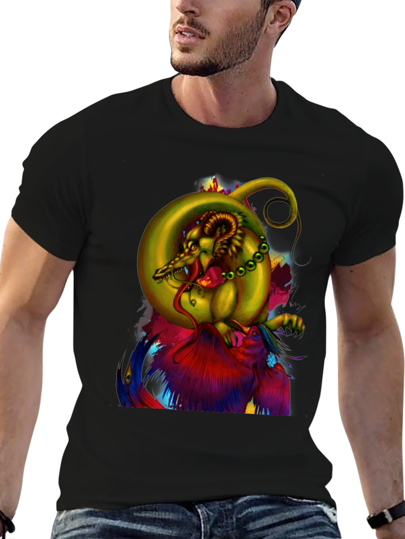 Dragon Serpent Graphic Tee