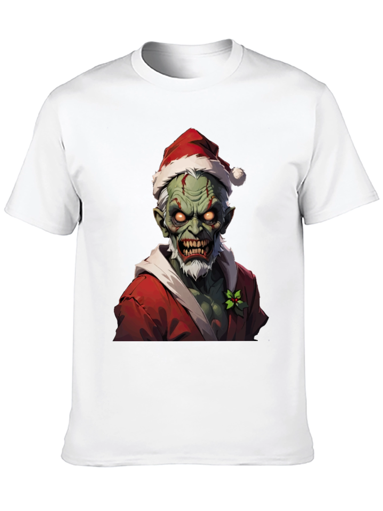 Zombie Santa T-Shirt - Festive Horror Tee
