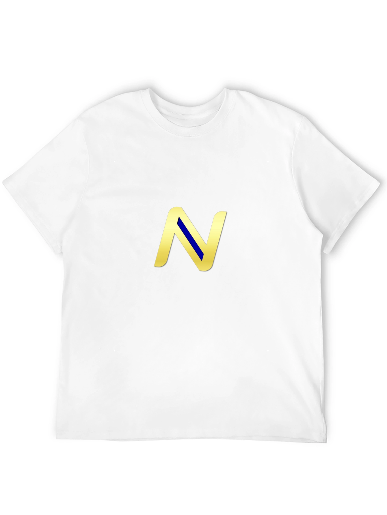 Stylish Black T-Shirt with N Logo