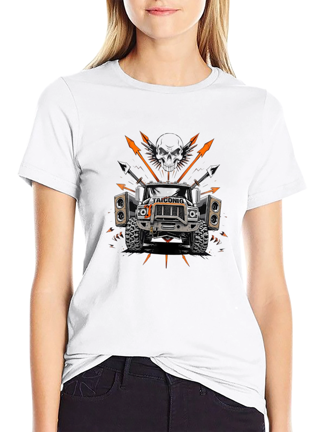 AICONIG Off-Road Graphic Tee - Black