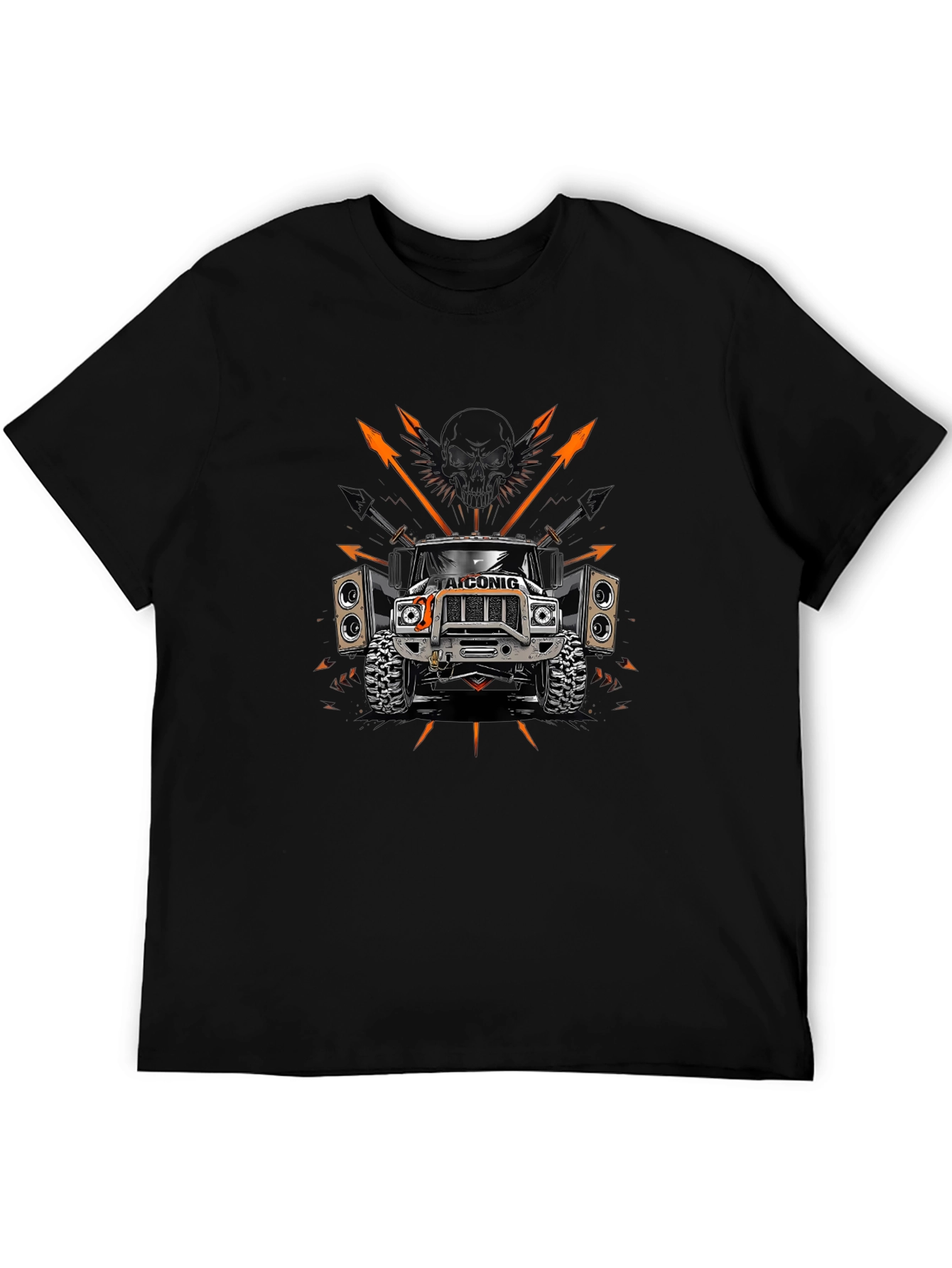 AICONIG Off-Road Graphic Tee - Black