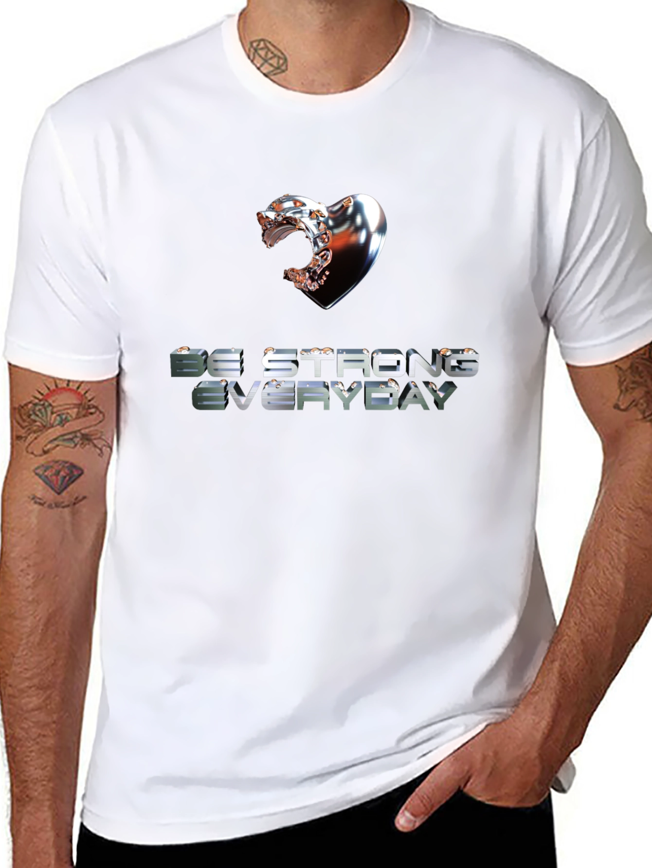 Be Strong Everyday Graphic Tee