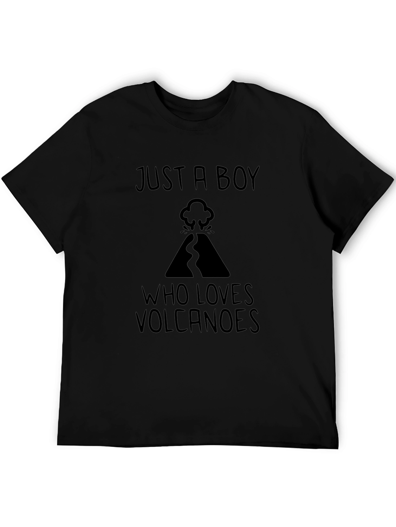 Volcano Lover T-Shirt - Just a Boy Design