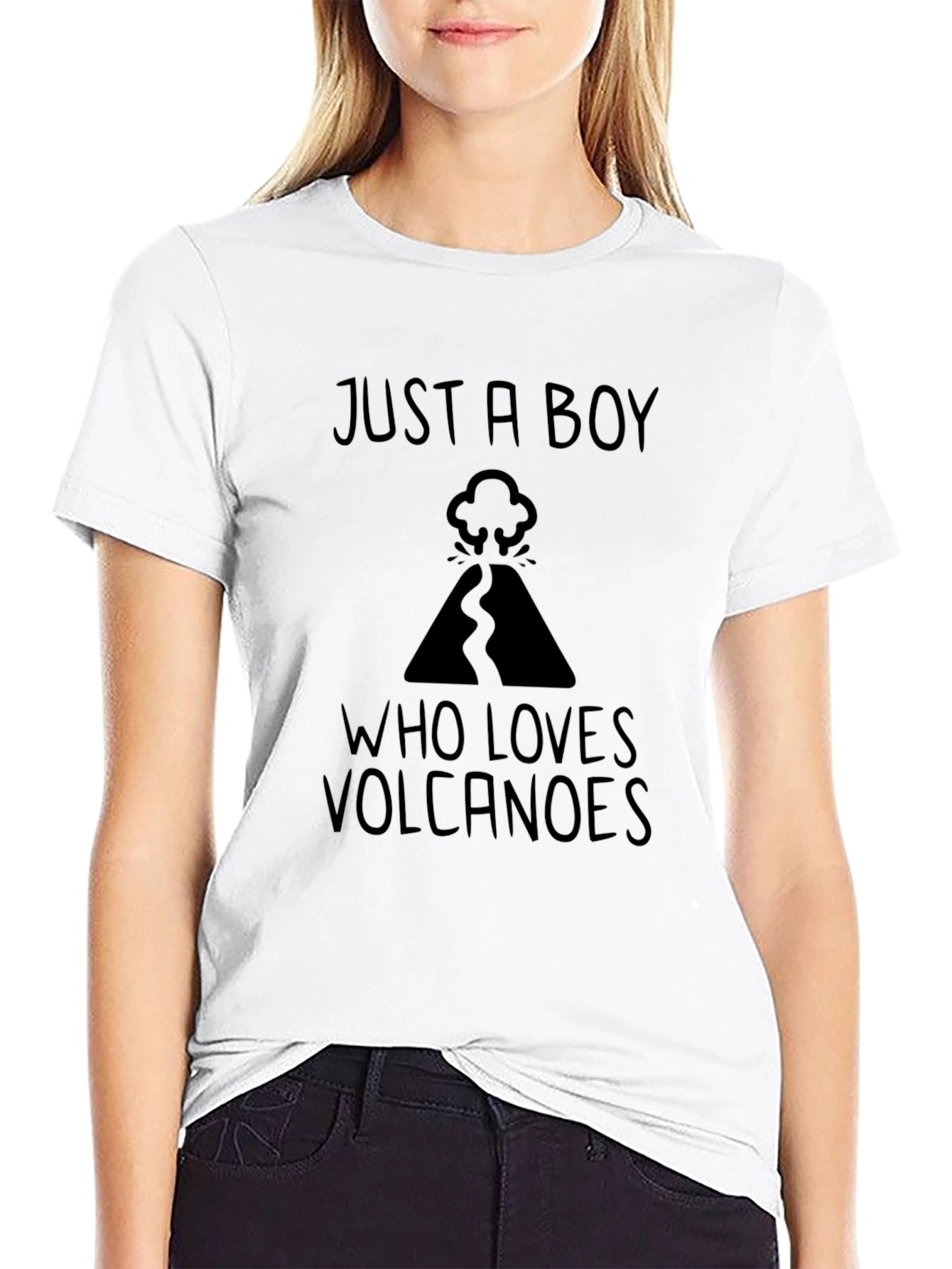 Volcano Lover T-Shirt - Just a Boy Design