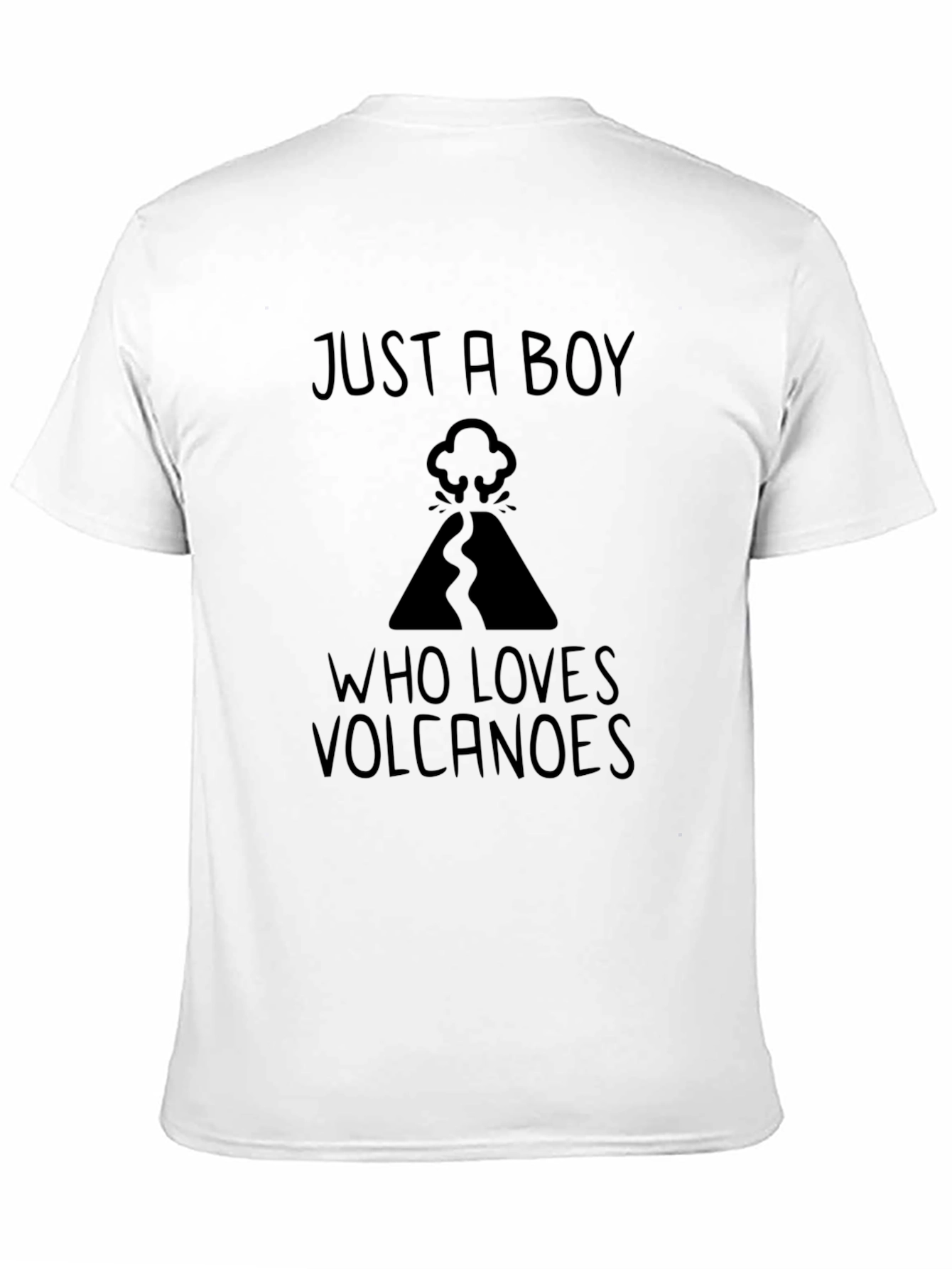 Volcano Lover T-Shirt - Just a Boy Design