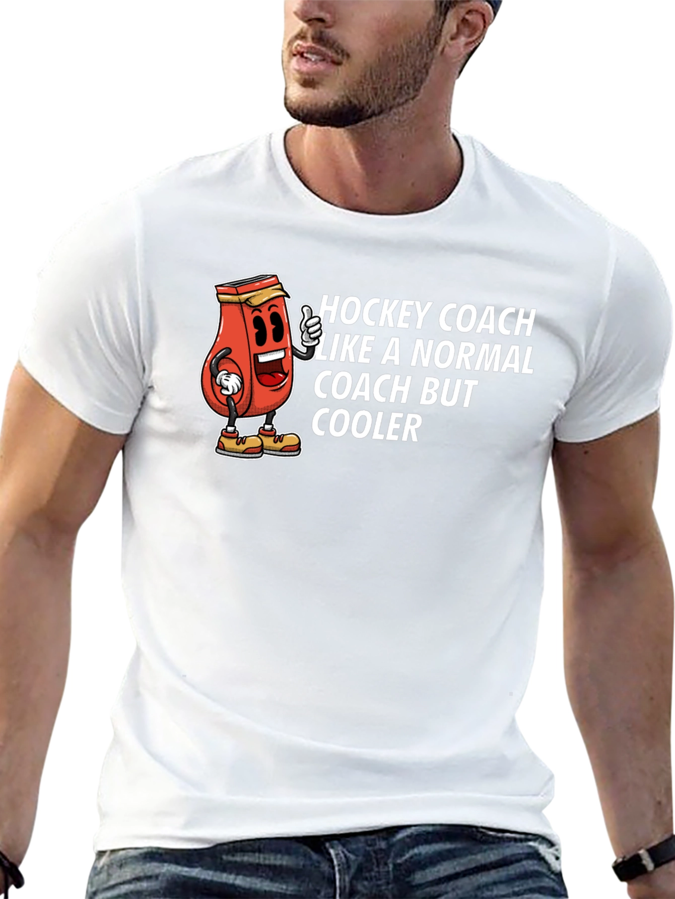 Hockey Coach Cooler T-Shirt