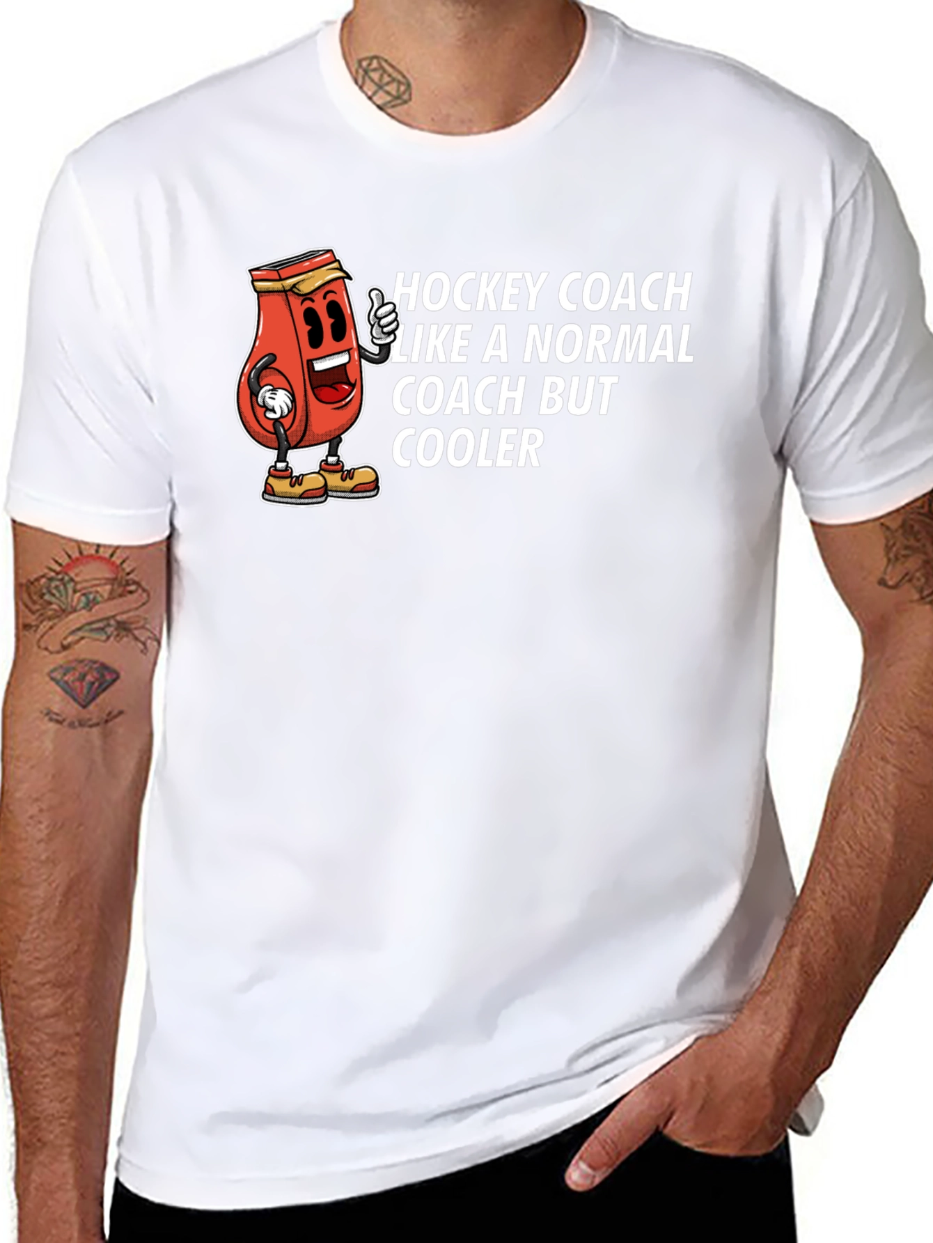 Hockey Coach Cooler T-Shirt