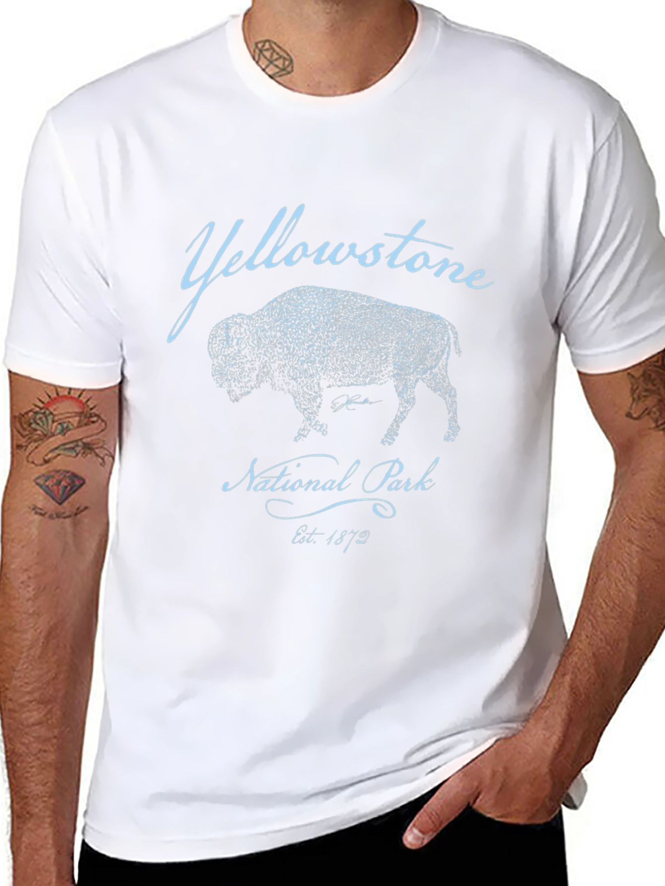 Yellowstone National Park Graphic T-Shirt