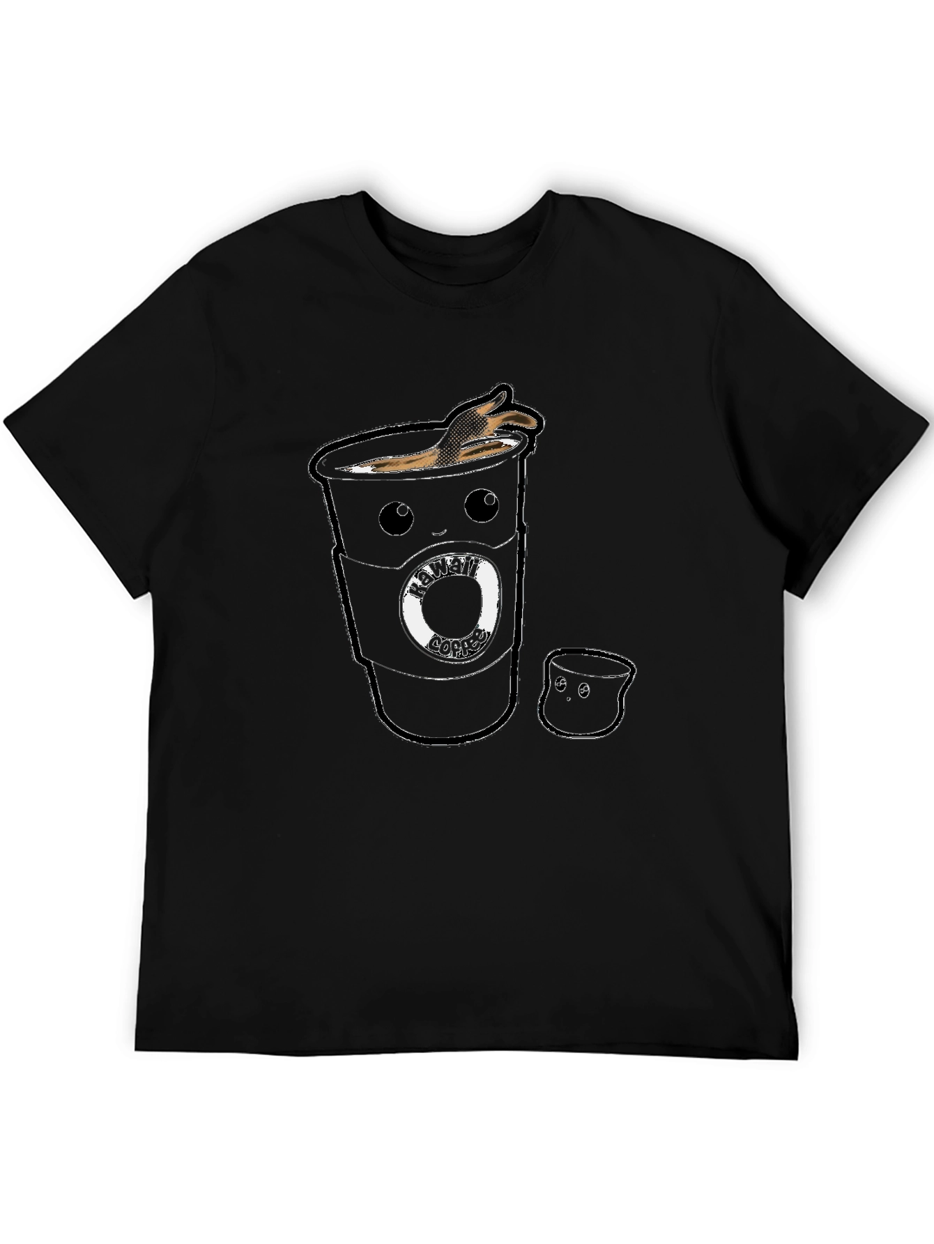 Kawaii Coffee Cup T-Shirt