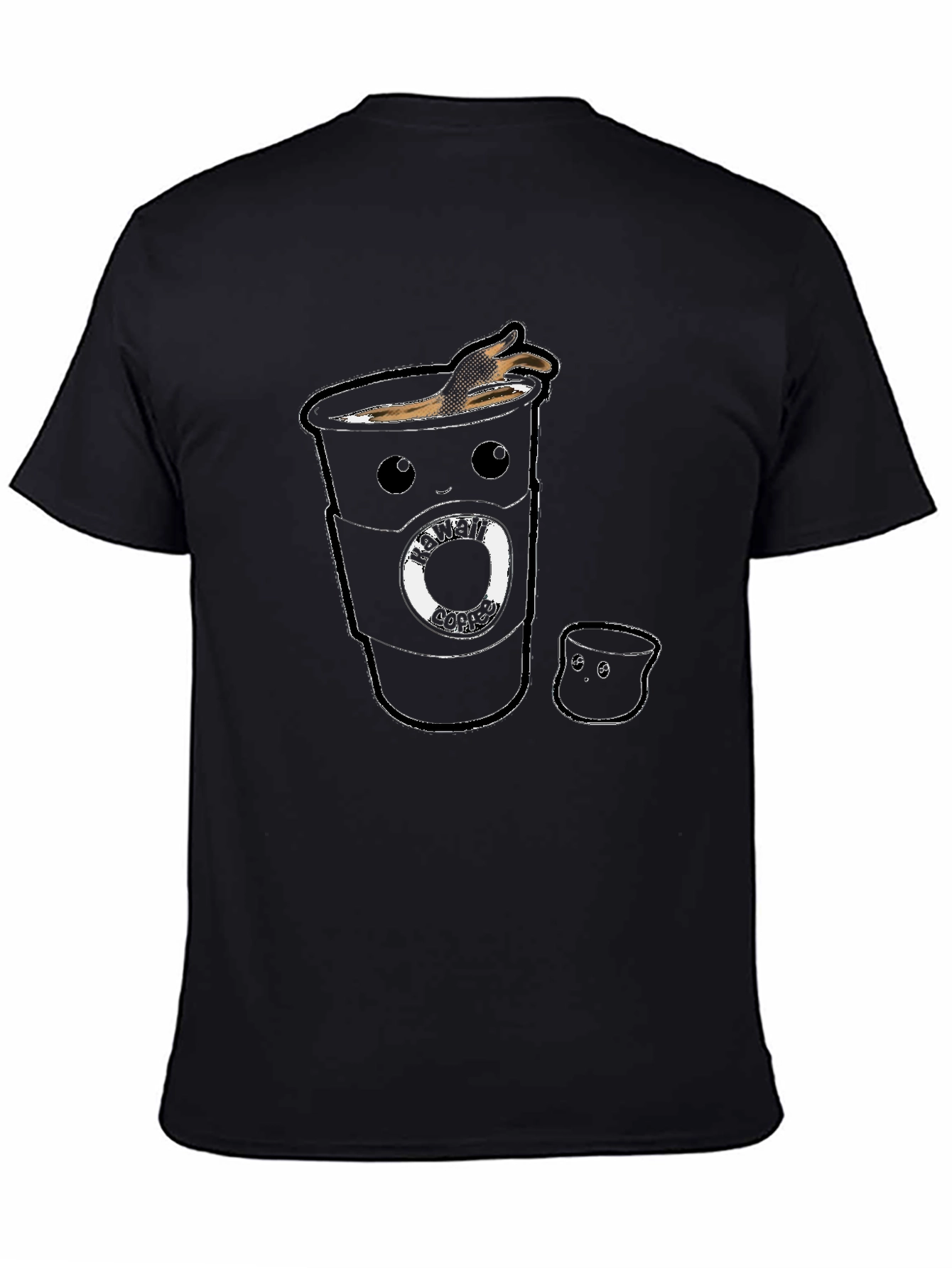 Kawaii Coffee Cup T-Shirt