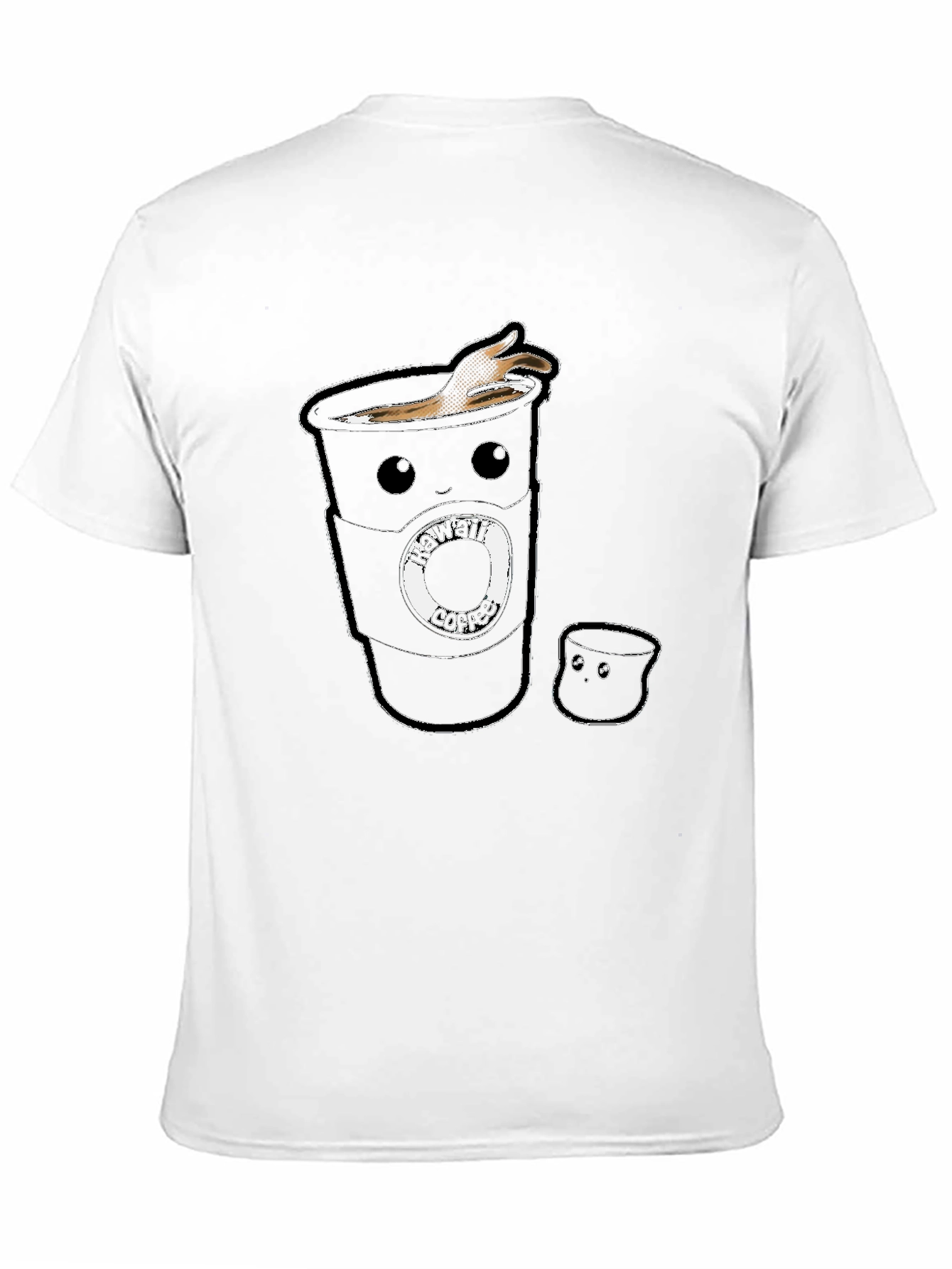 Kawaii Coffee Cup T-Shirt