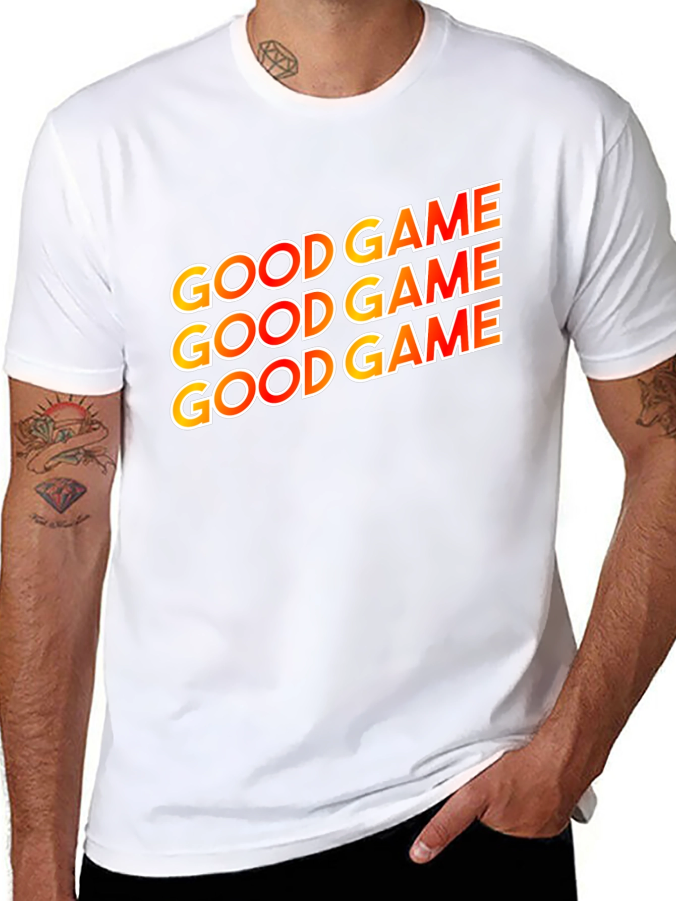 Good Game Graphic Tee - Stylish Black T-Shirt