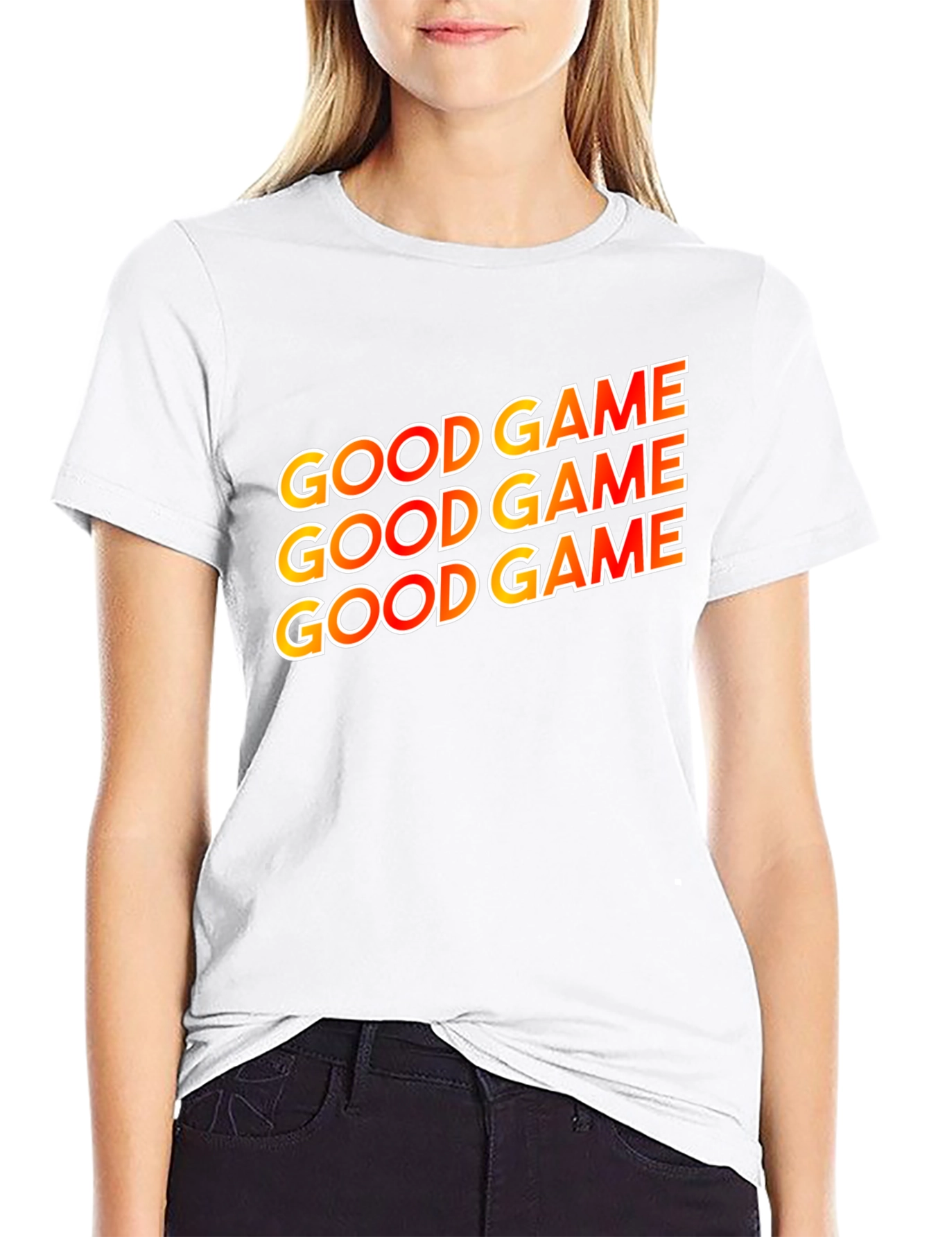Good Game Graphic Tee - Stylish Black T-Shirt