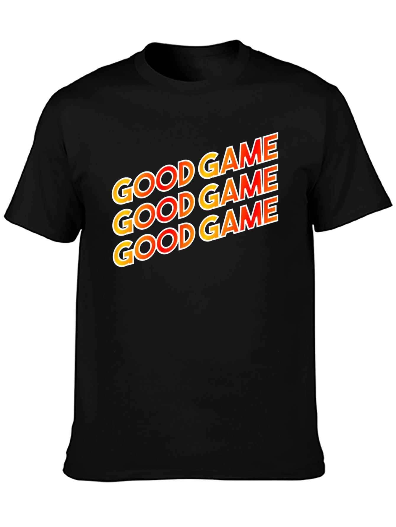 Good Game Graphic Tee - Stylish Black T-Shirt