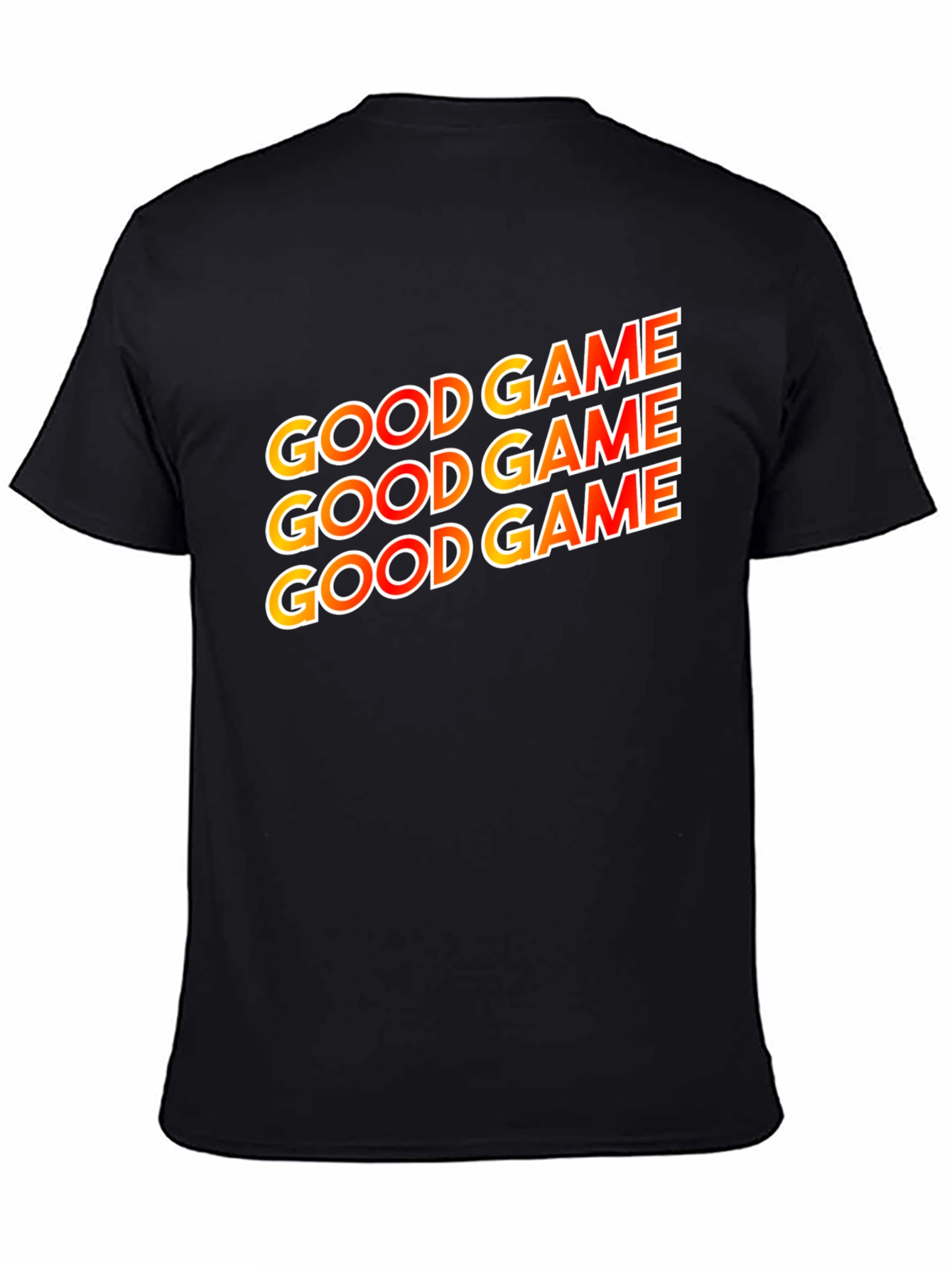 Good Game Graphic Tee - Stylish Black T-Shirt