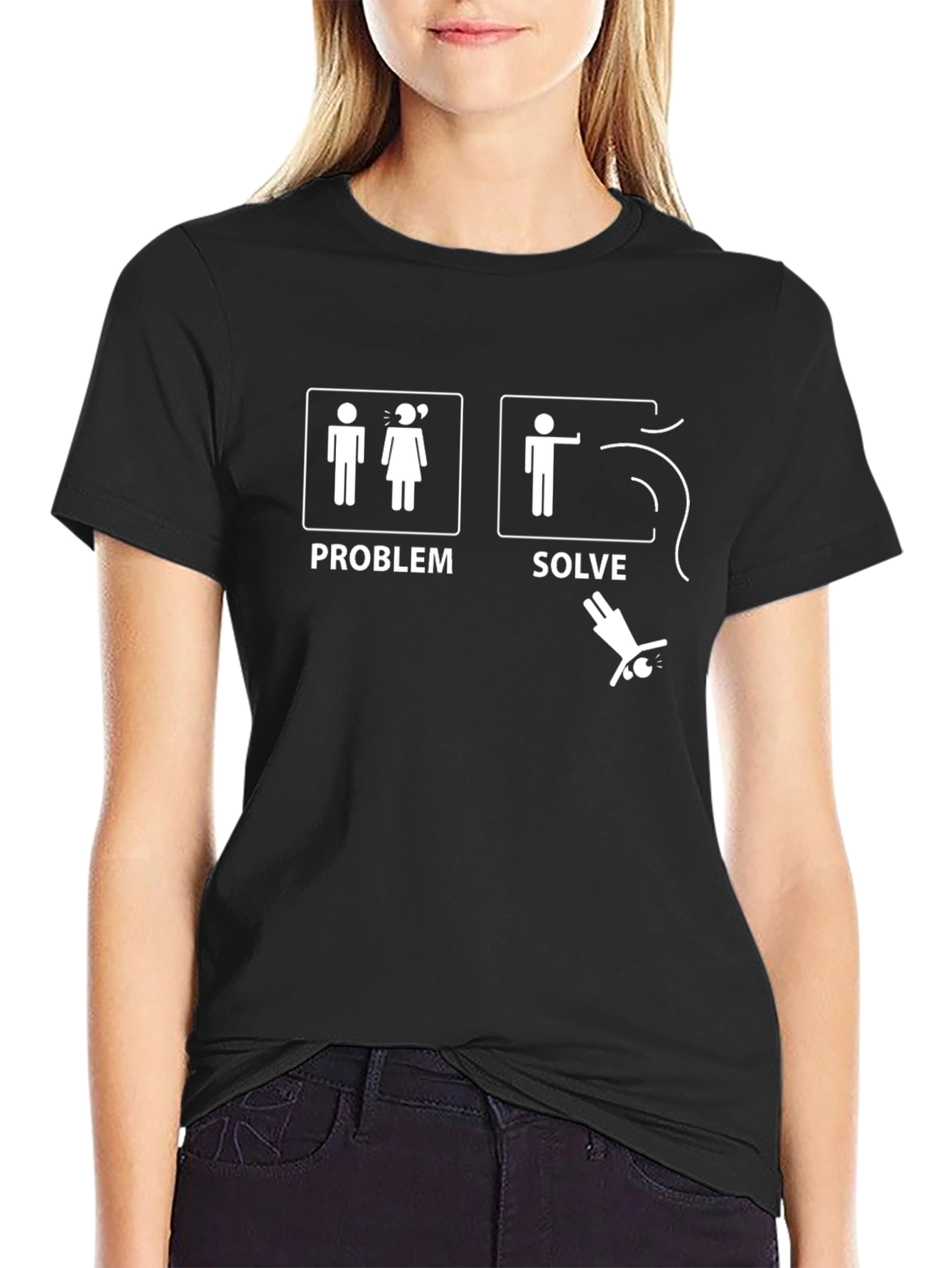 Problem Solve Funny Graphic Tee