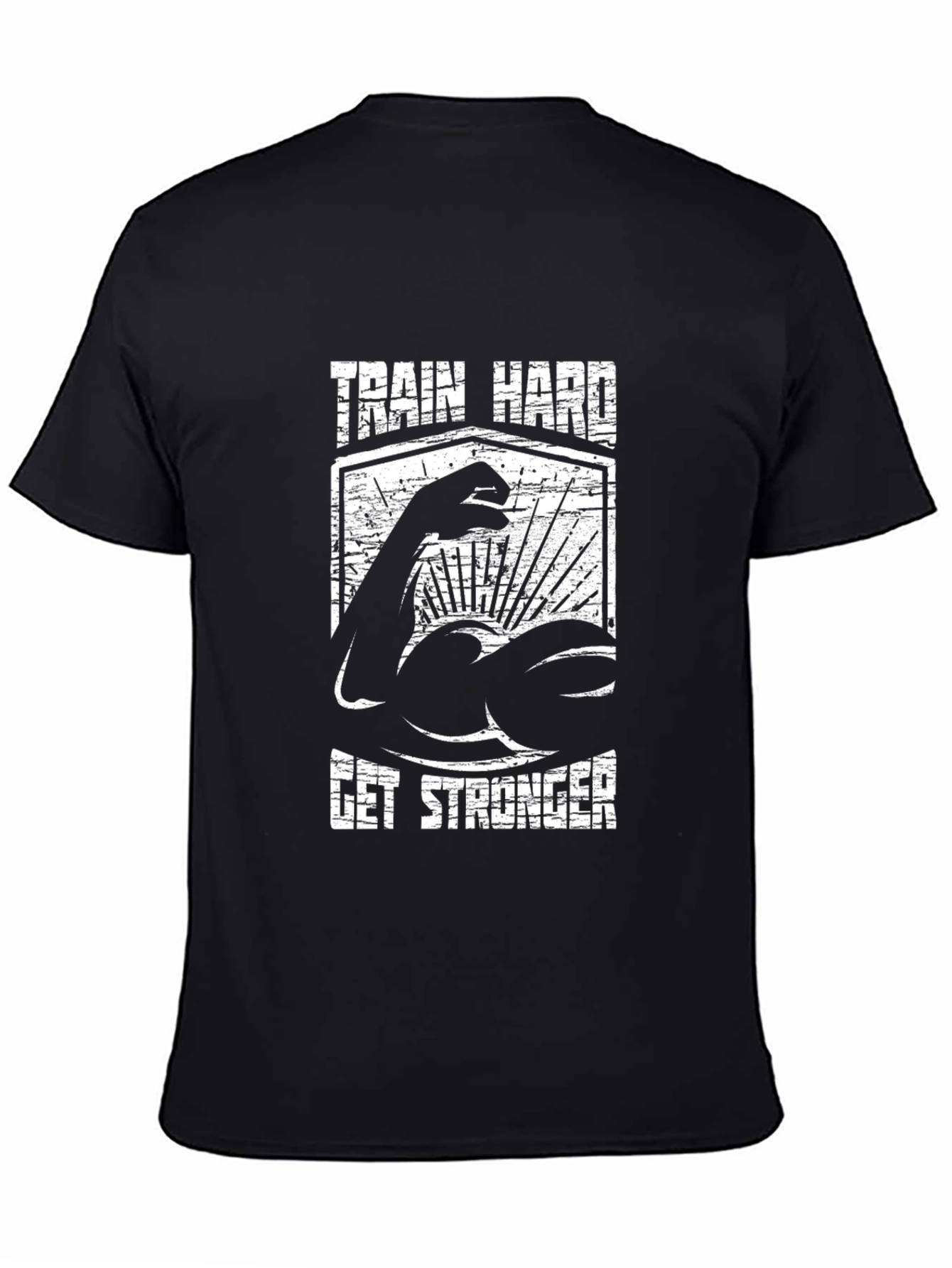 Train Hard Get Stronger Graphic Tee
