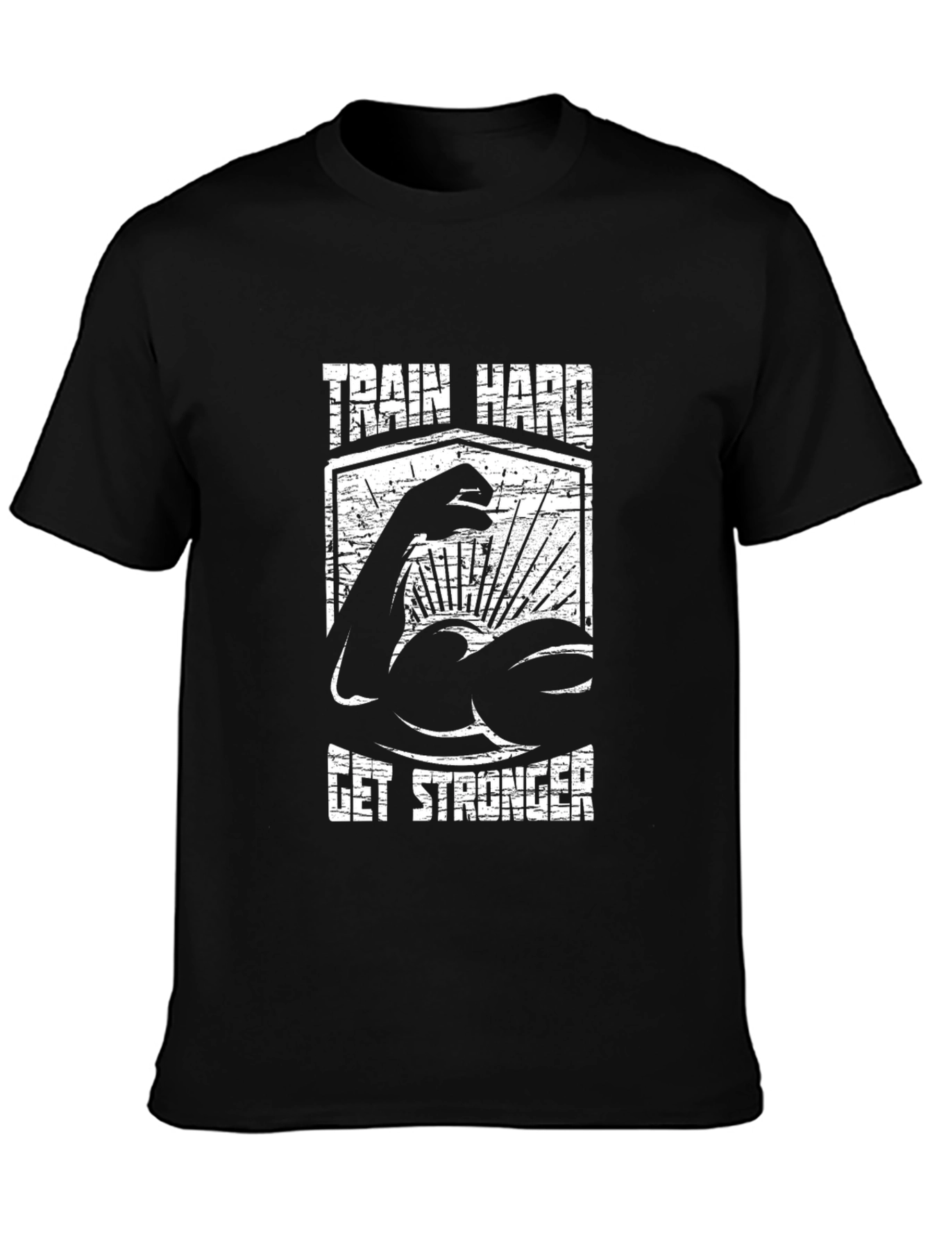 Train Hard Get Stronger Graphic Tee