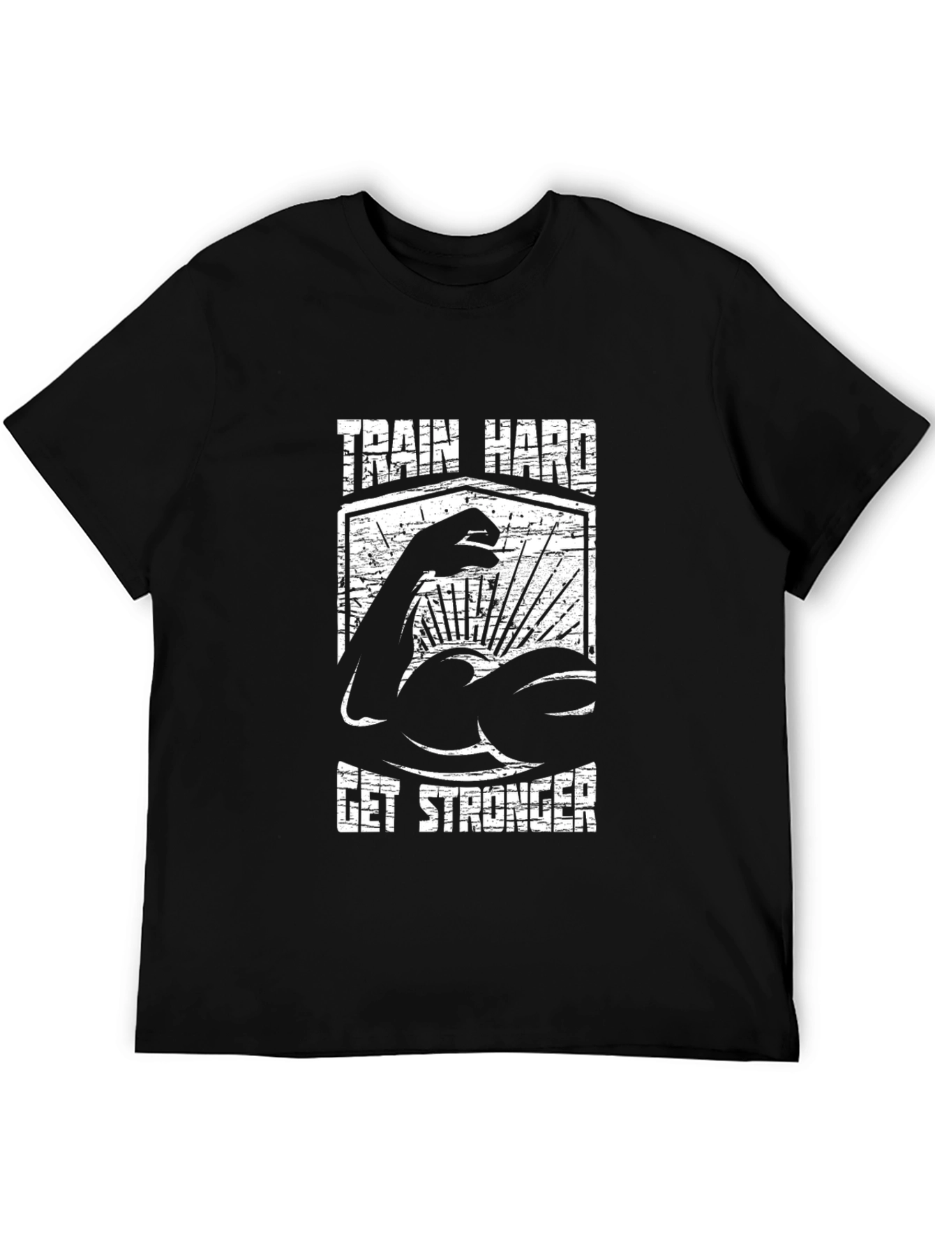 Train Hard Get Stronger Graphic Tee