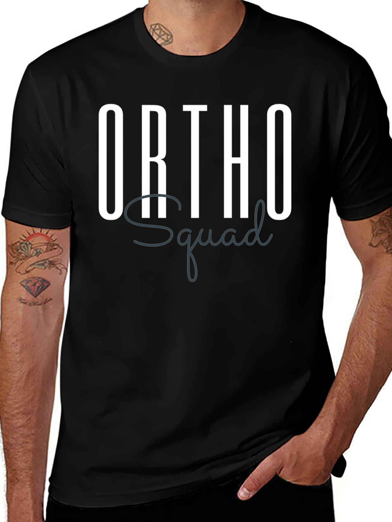 Ortho Squad Black T-Shirt