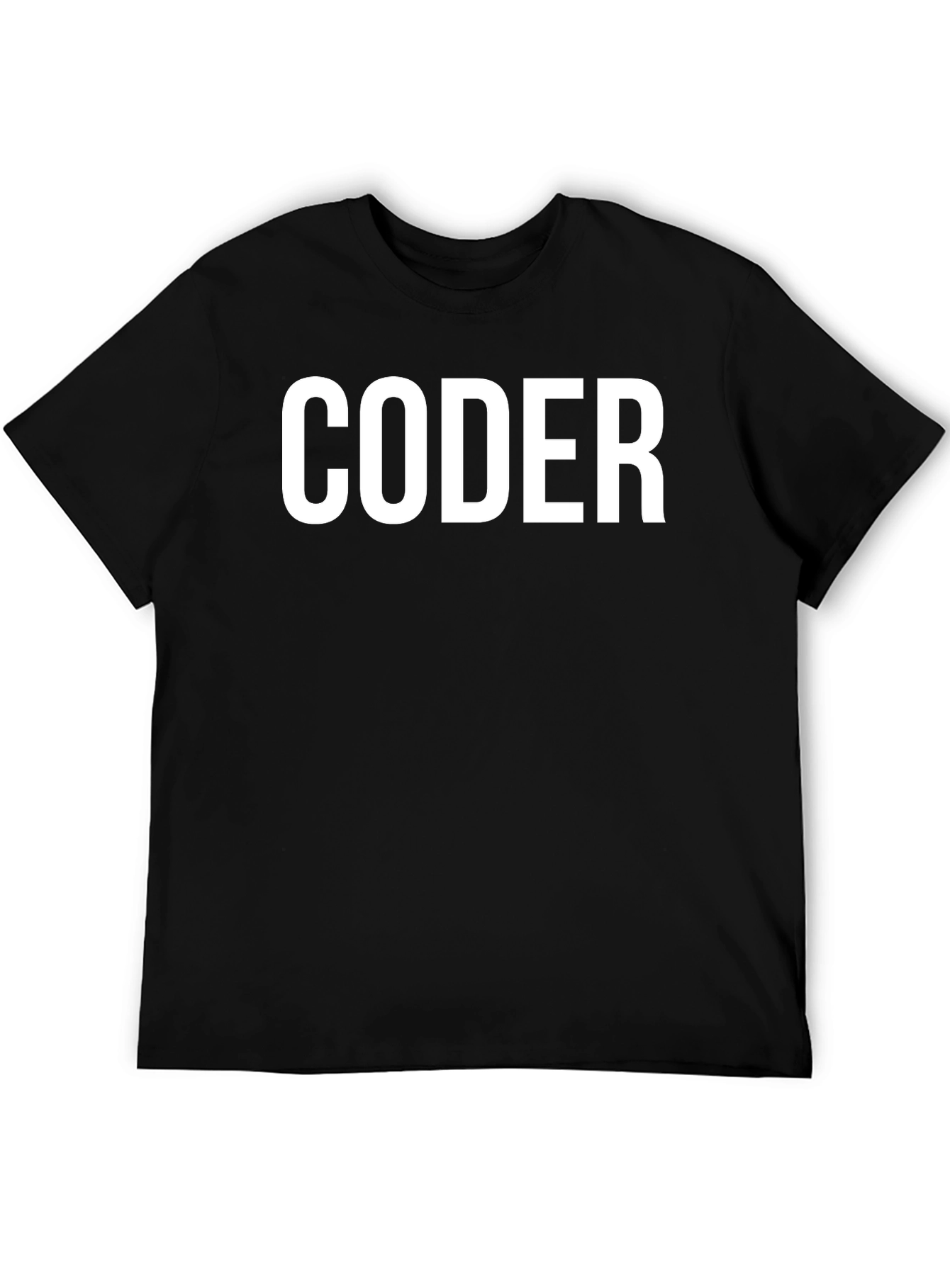 Coder T-Shirt - Black - Programmer Tee