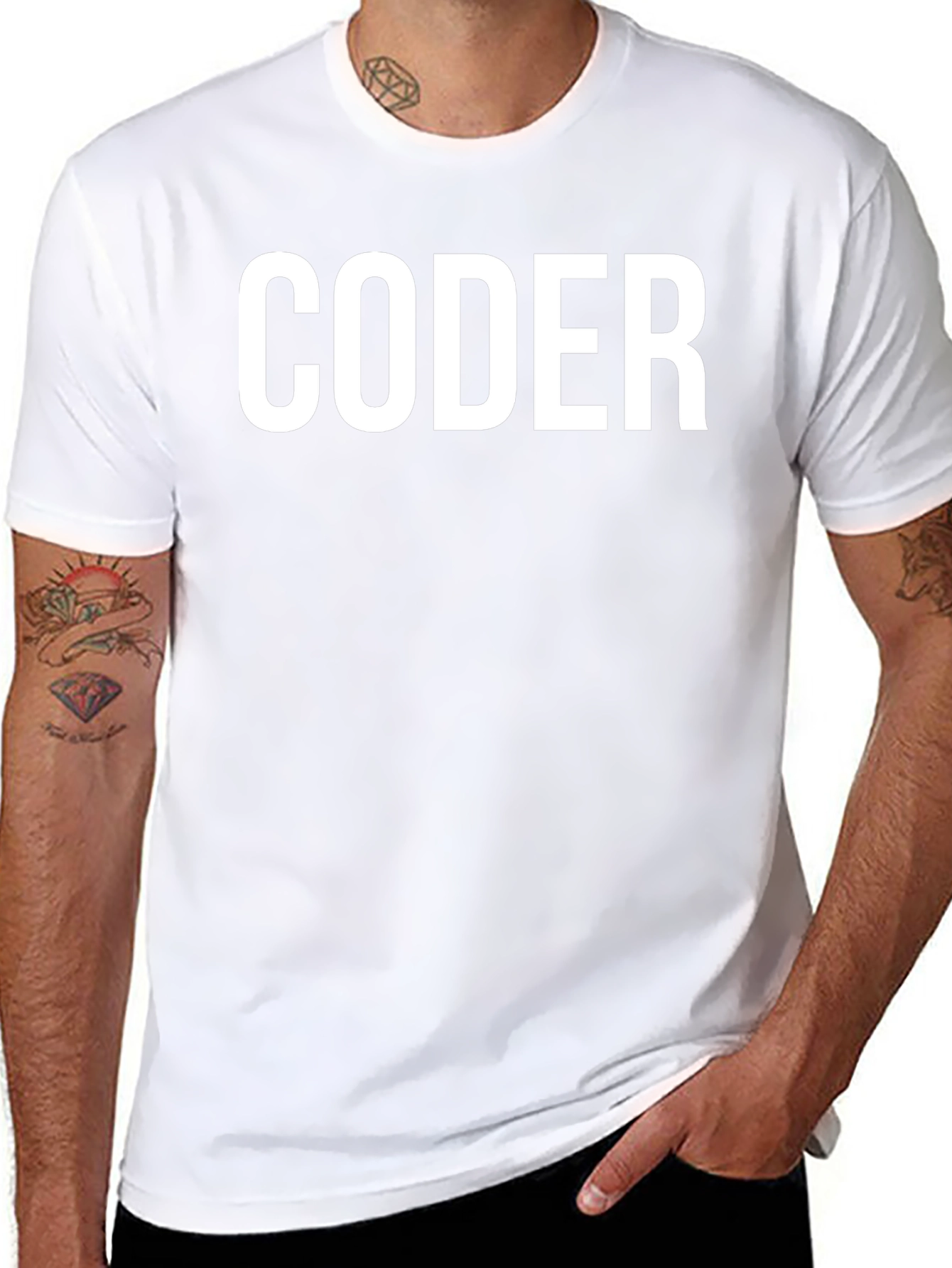 Coder T-Shirt - Black - Programmer Tee
