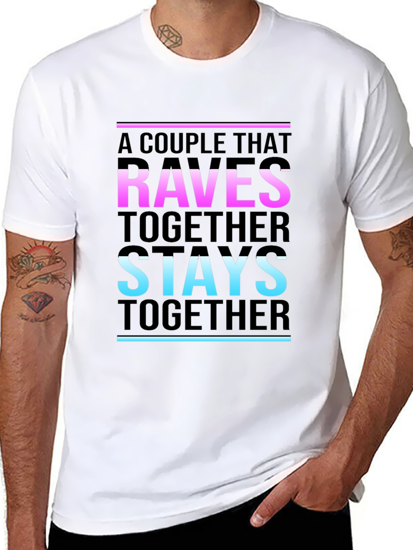 A Couple That Raves Together Stays Together T-Shirt