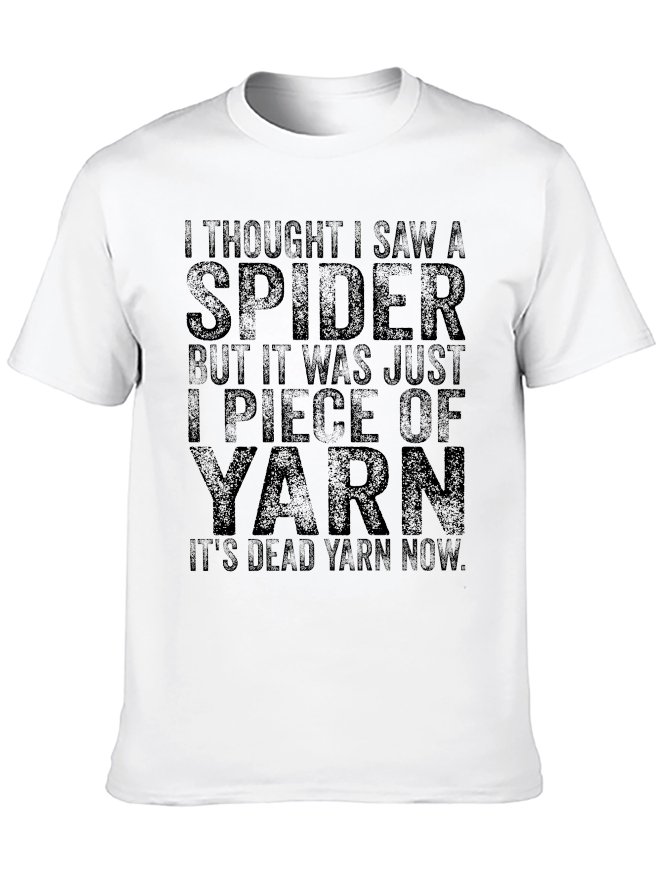 Funny Spider Yarn T-Shirt