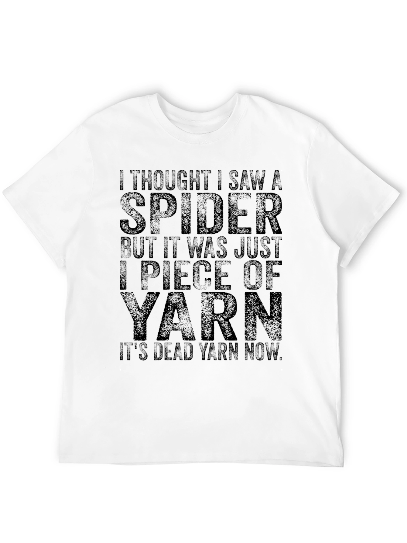 Funny Spider Yarn T-Shirt