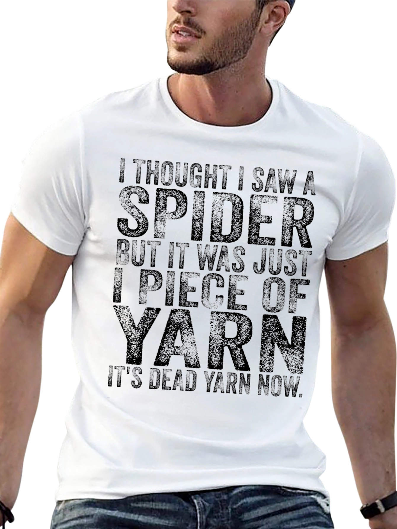 Funny Spider Yarn T-Shirt
