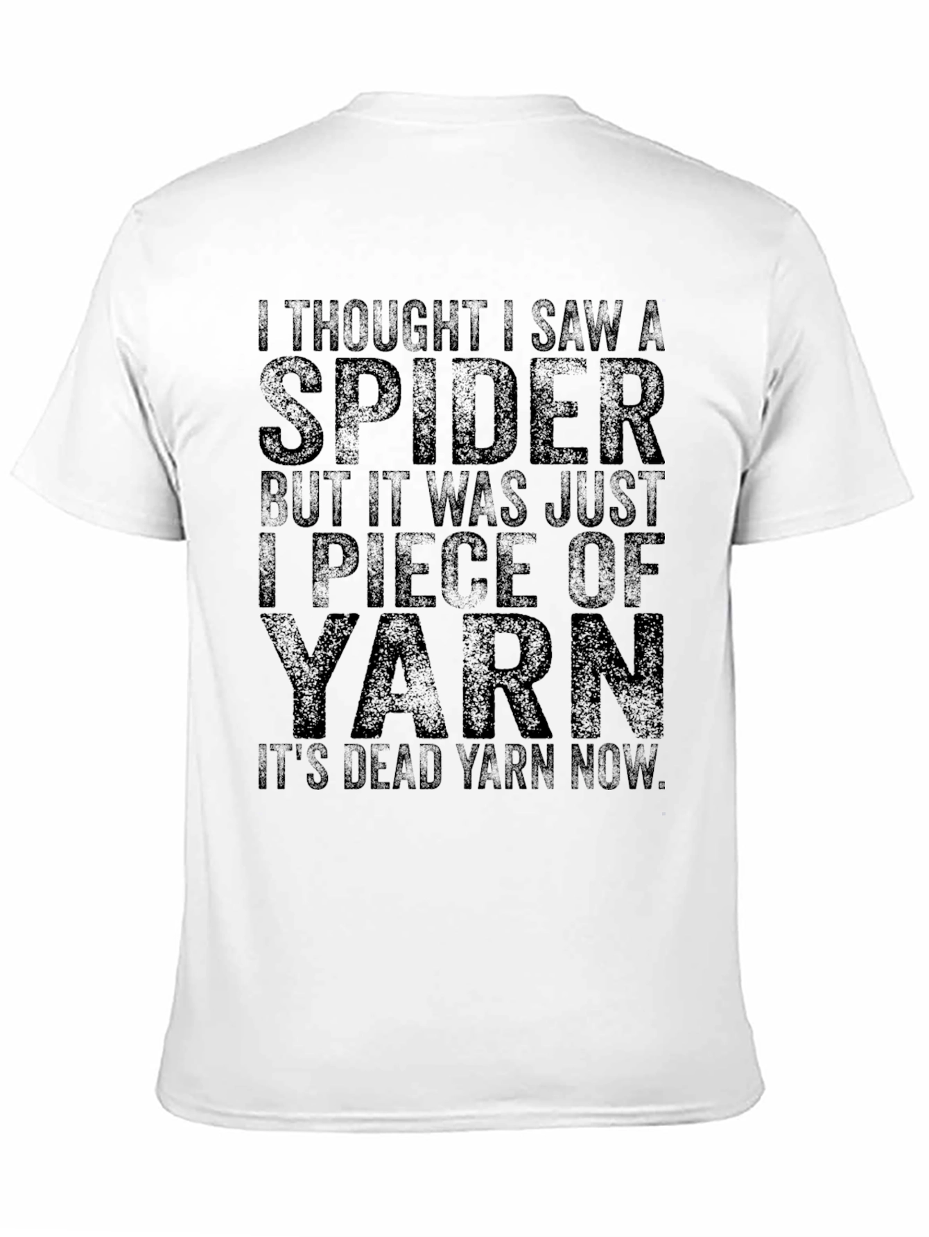 Funny Spider Yarn T-Shirt