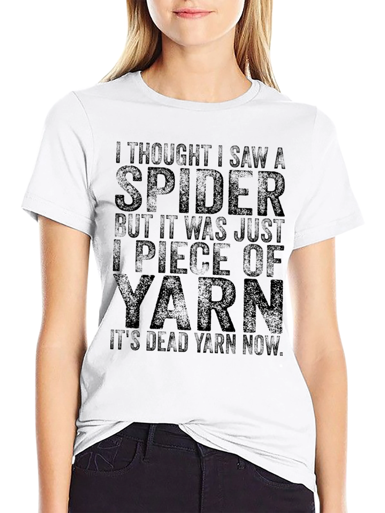 Funny Spider Yarn T-Shirt