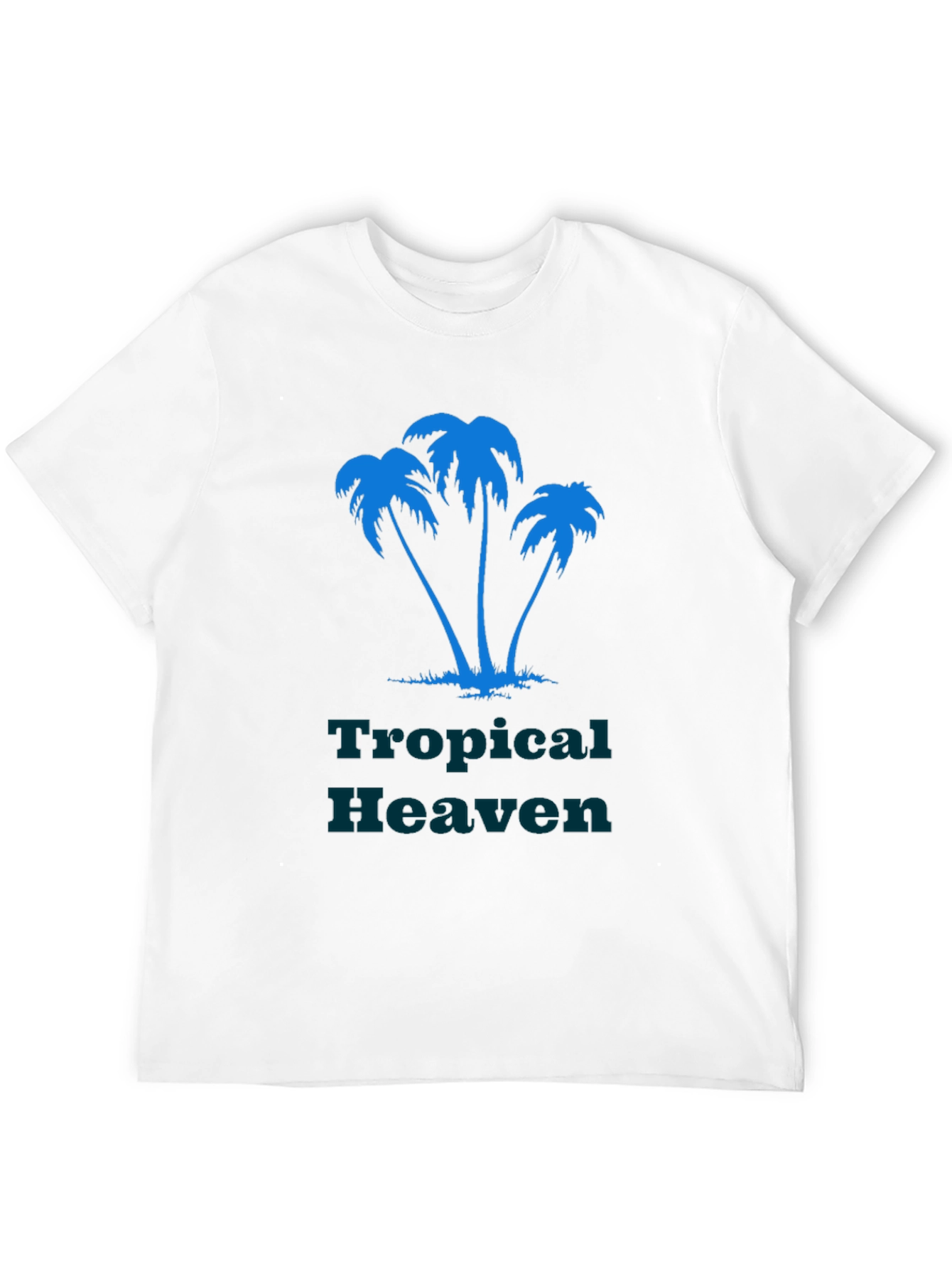 Tropical Heaven T-Shirt: Palm Tree Graphic