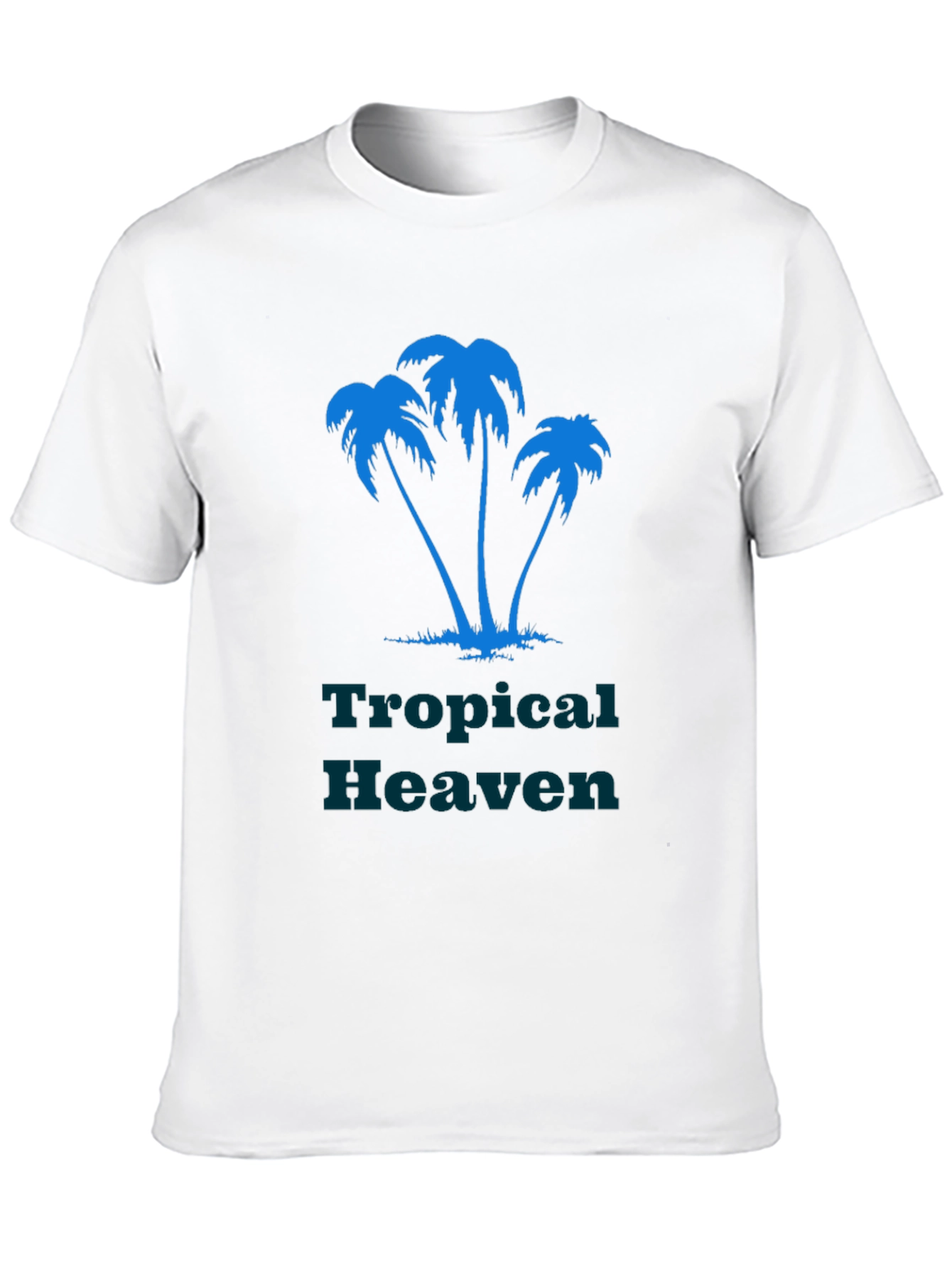 Tropical Heaven T-Shirt: Palm Tree Graphic