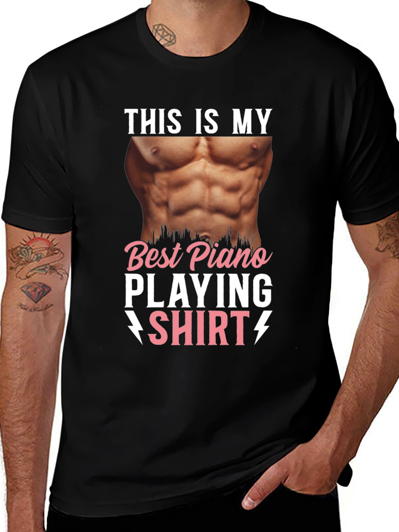 Best Piano Player T-Shirt - Funny Musician Tee