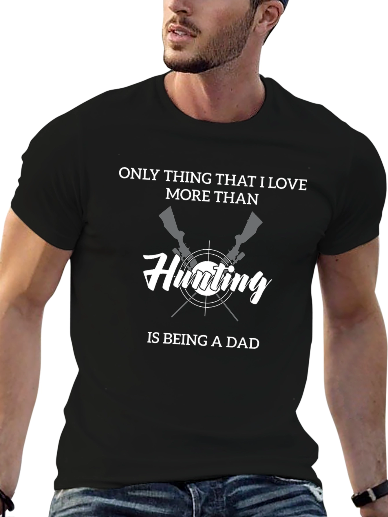 Hunting Dad Graphic T-Shirt